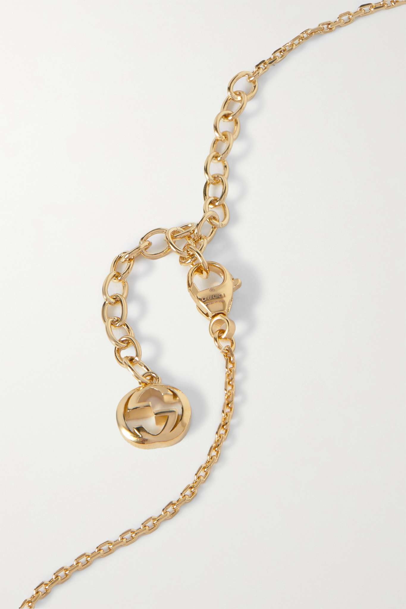 Gold-tone faux-pearl necklace - 3