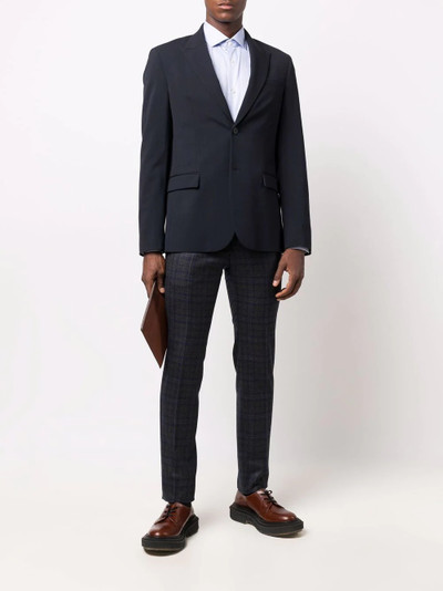 Z Zegna classic blue shirt outlook