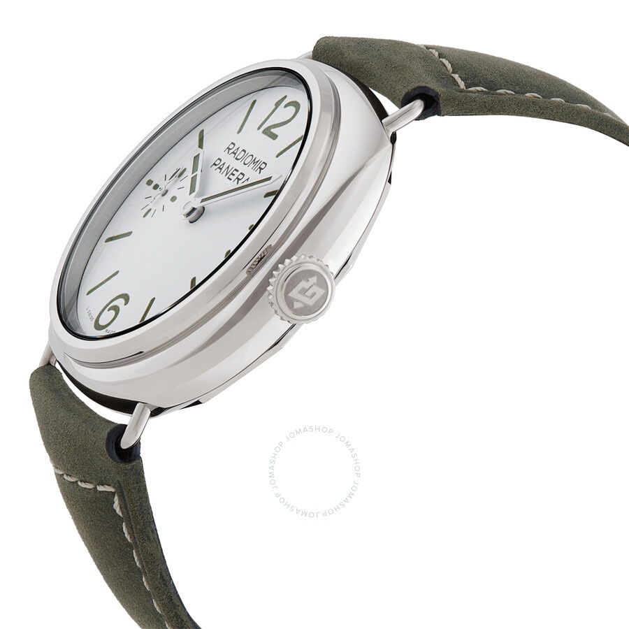 Panerai Radiomir Officine 45mm Hand Wind White Dial Men's Watch PAM01384 - 2