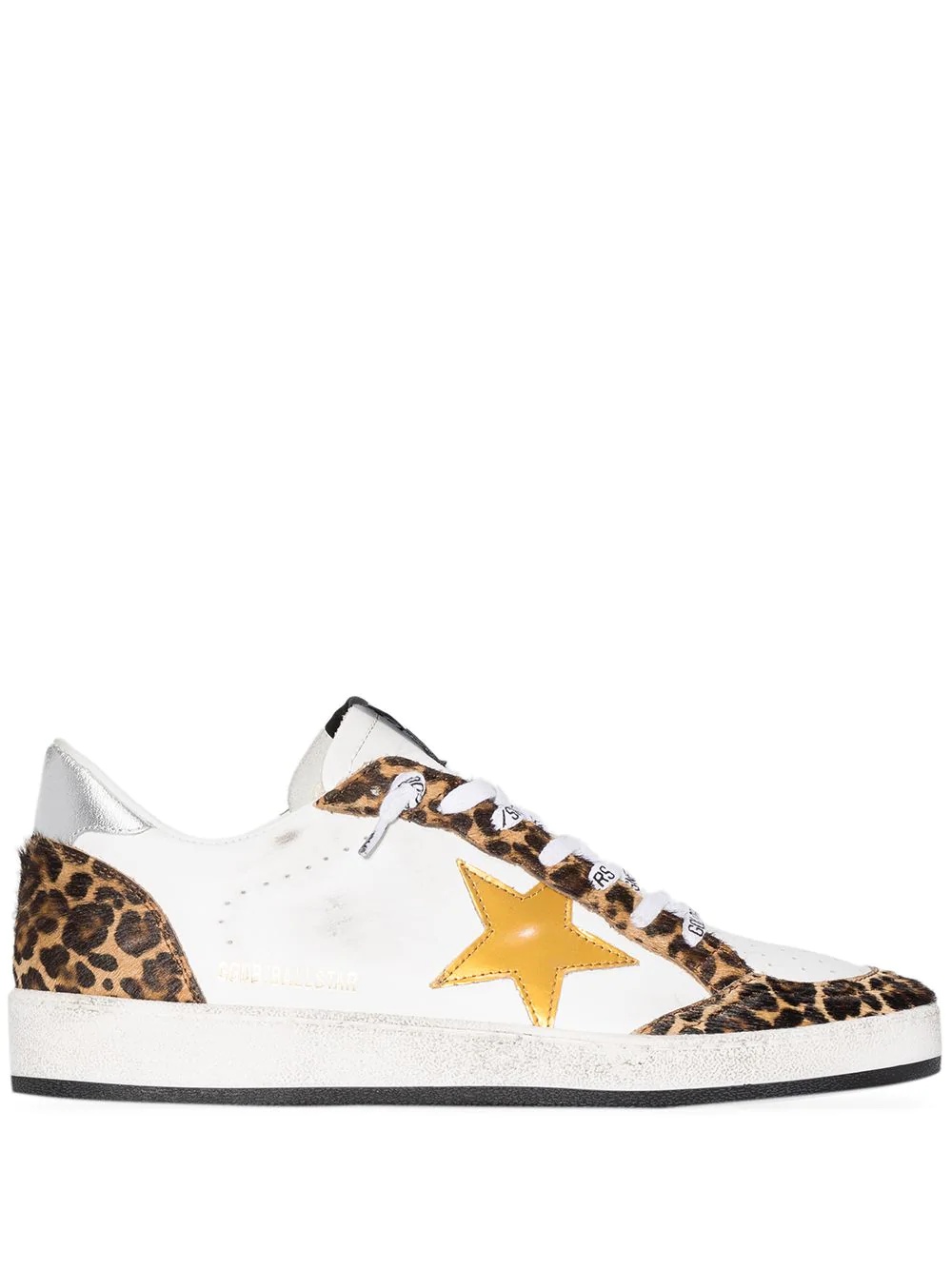 Ball Star leopard-print sneakers - 1