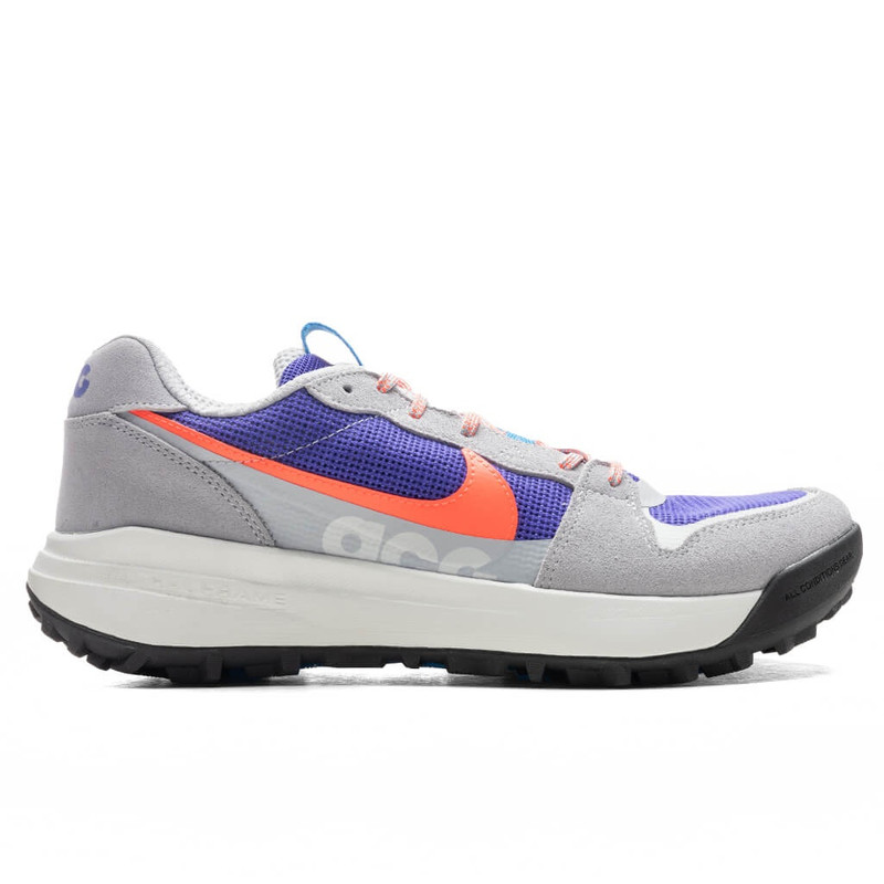 NIKE ACG LOWCATE - WOLF GREY/BRIGHT CRIMSON/INDIGO BURST - 1