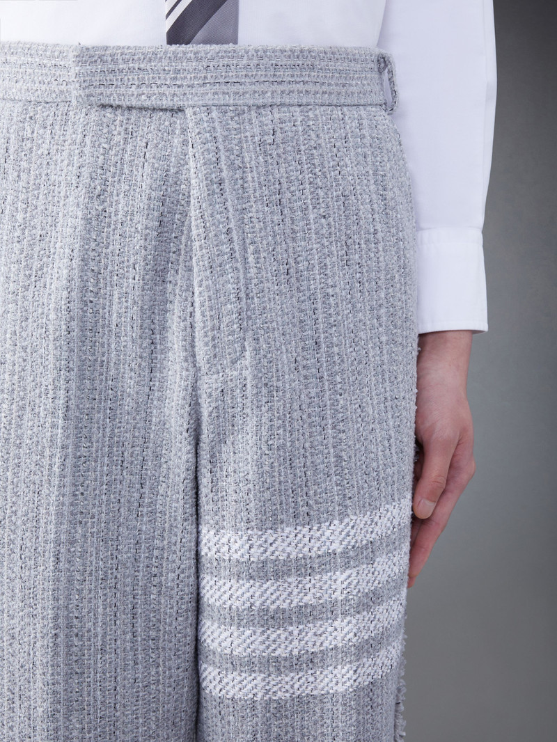 4-Bar cotton tweed trousers 5