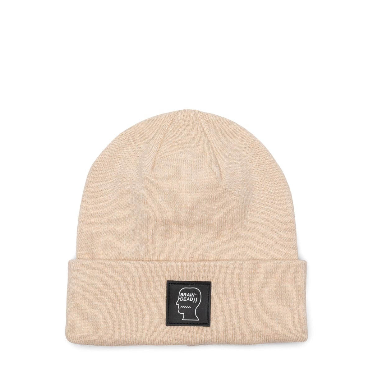 LOGO HEAD WOOL BEANIE - 1