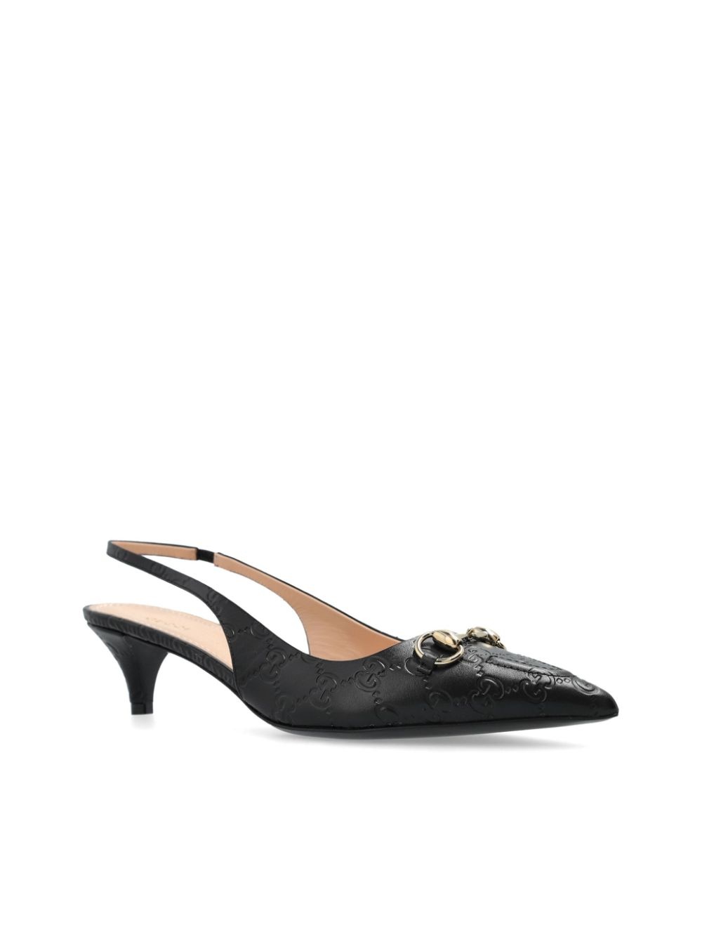 45mm Horsebit slingback pumps - 4