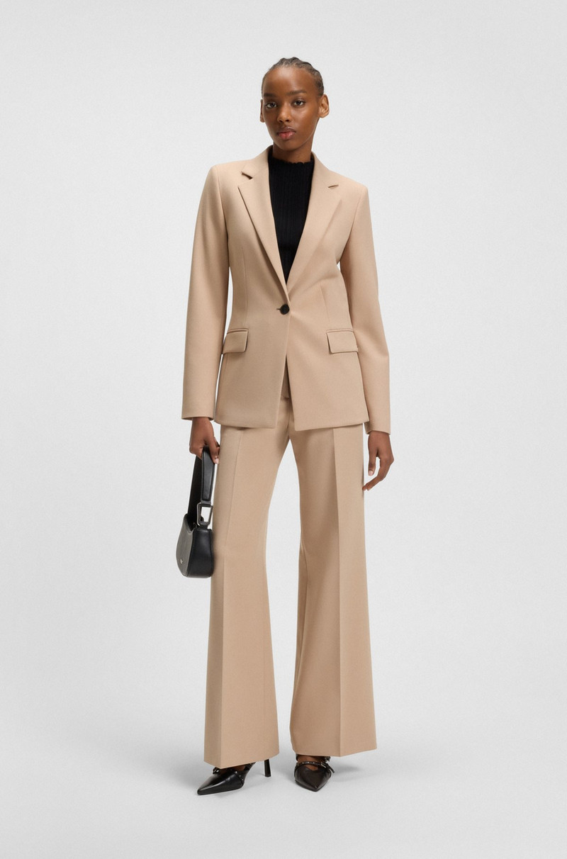 HUGO REGULAR-FIT BLAZER IN PINSTRIPE STRETCH FABRIC outlook