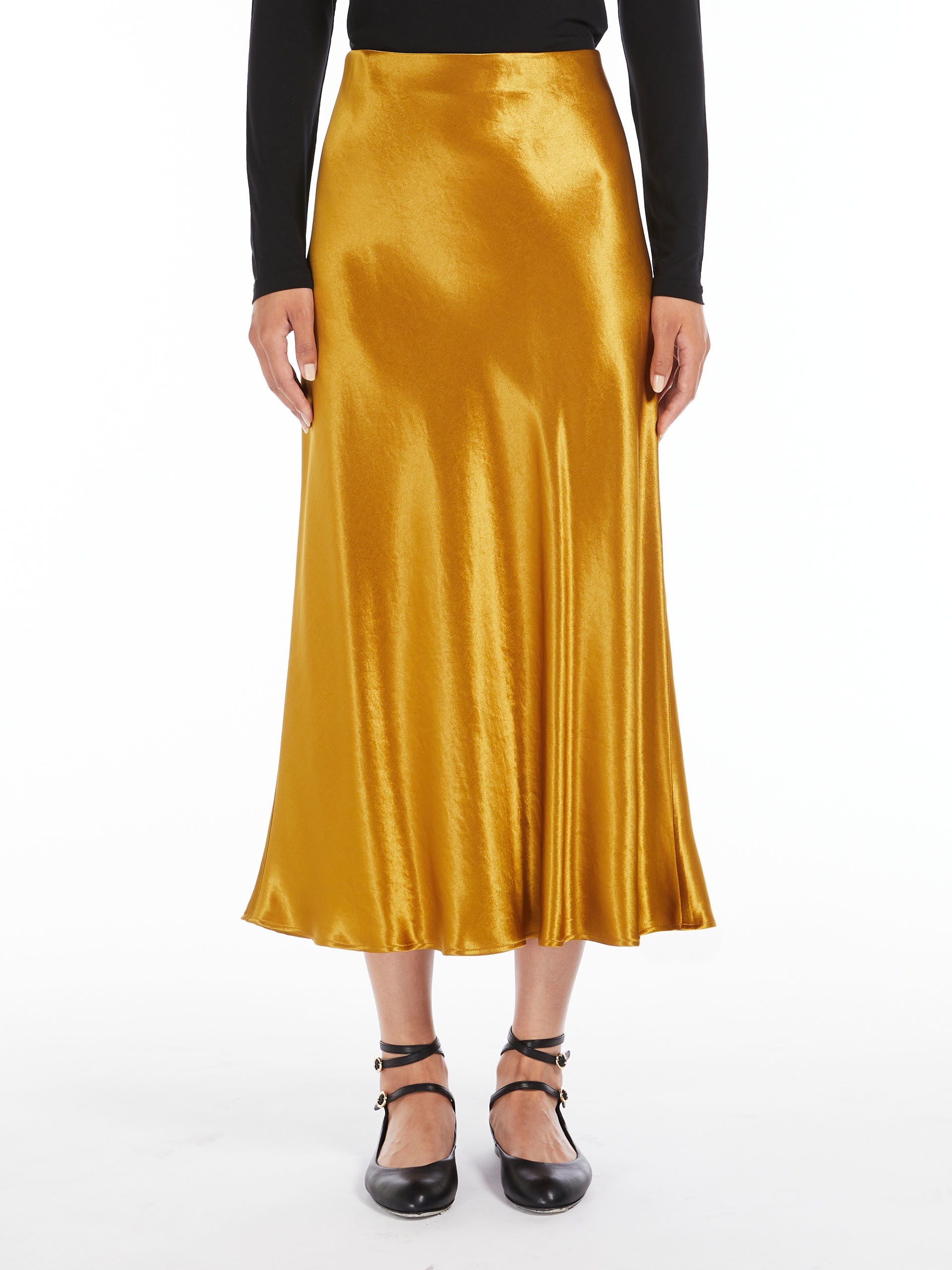 ALESSIO Satin skirt - 3