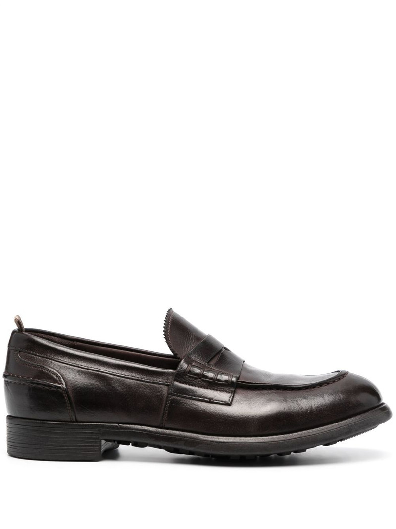 Chronicle leather Penny loafers 1