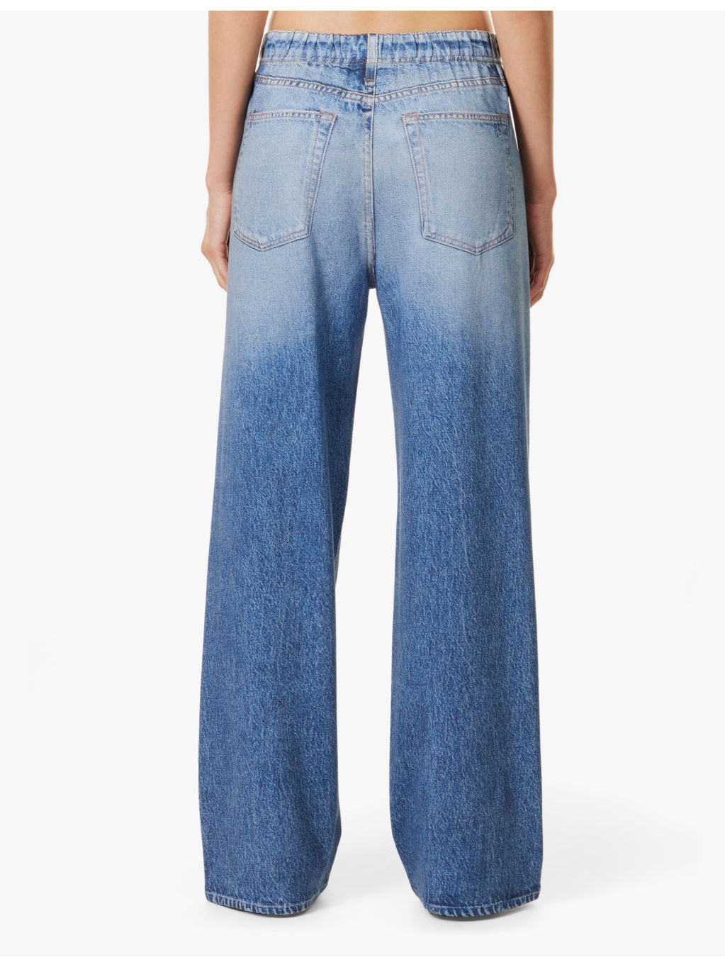 Miramar wide-leg mid-rise cotton trousers - 4