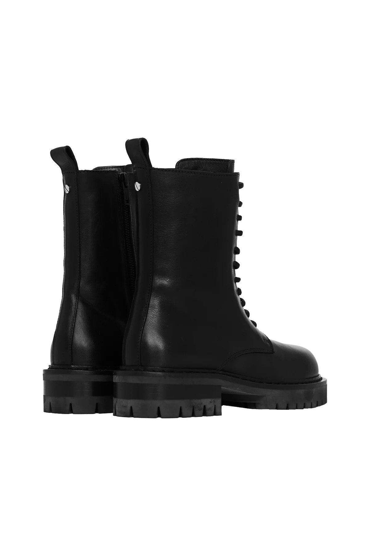 Ann Demeulemeester  Skagi Rounded Ankle Boots - Womens Black - 3