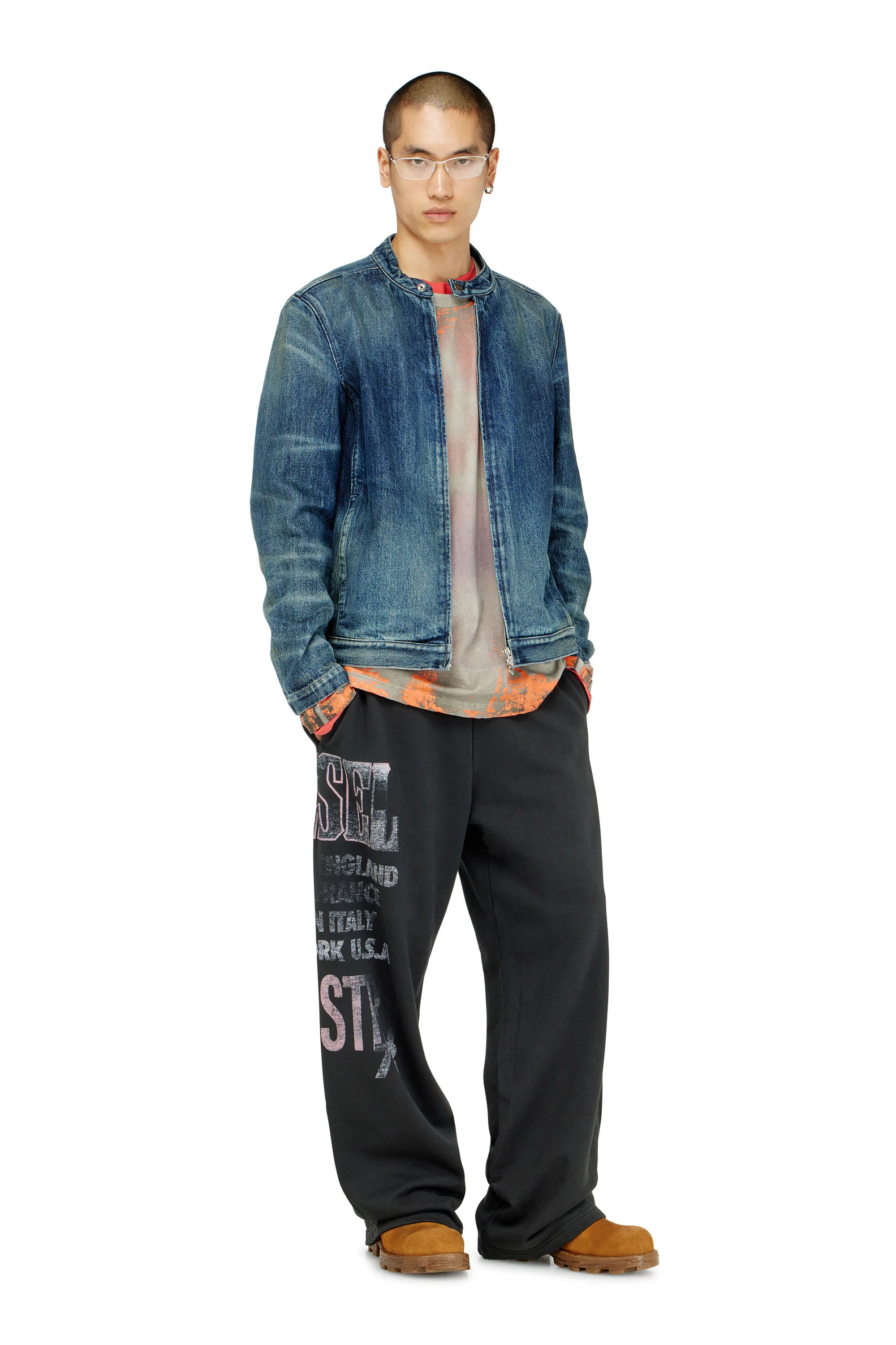 SWEATPANTS WITH CONCERT GRAPHICS - 1