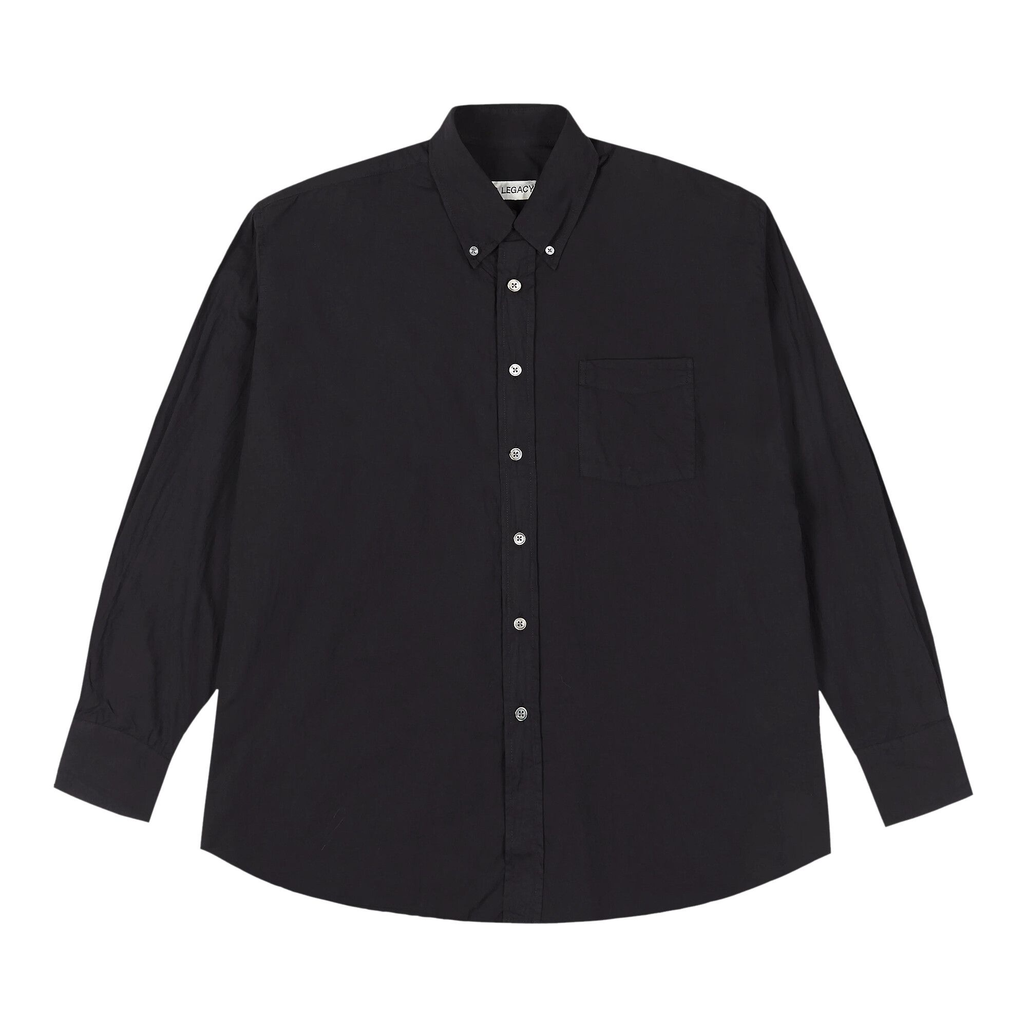 Our Legacy Classic Buttown Down Shirt 'Black' - 1