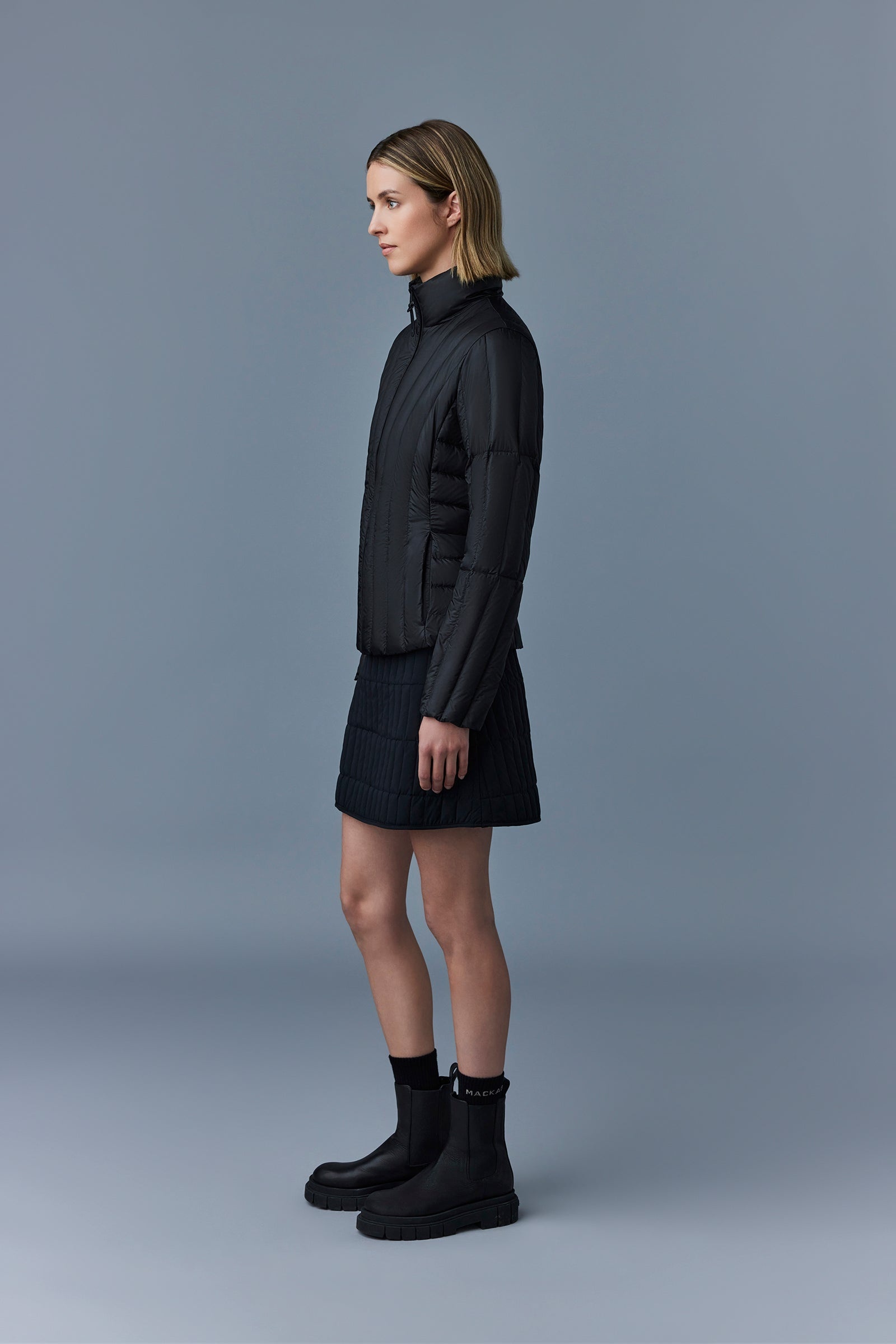 Mackage＊LANY light down vertical quilted jacket＊ダウン Lany, Light down vertical quilted jacket for ladies