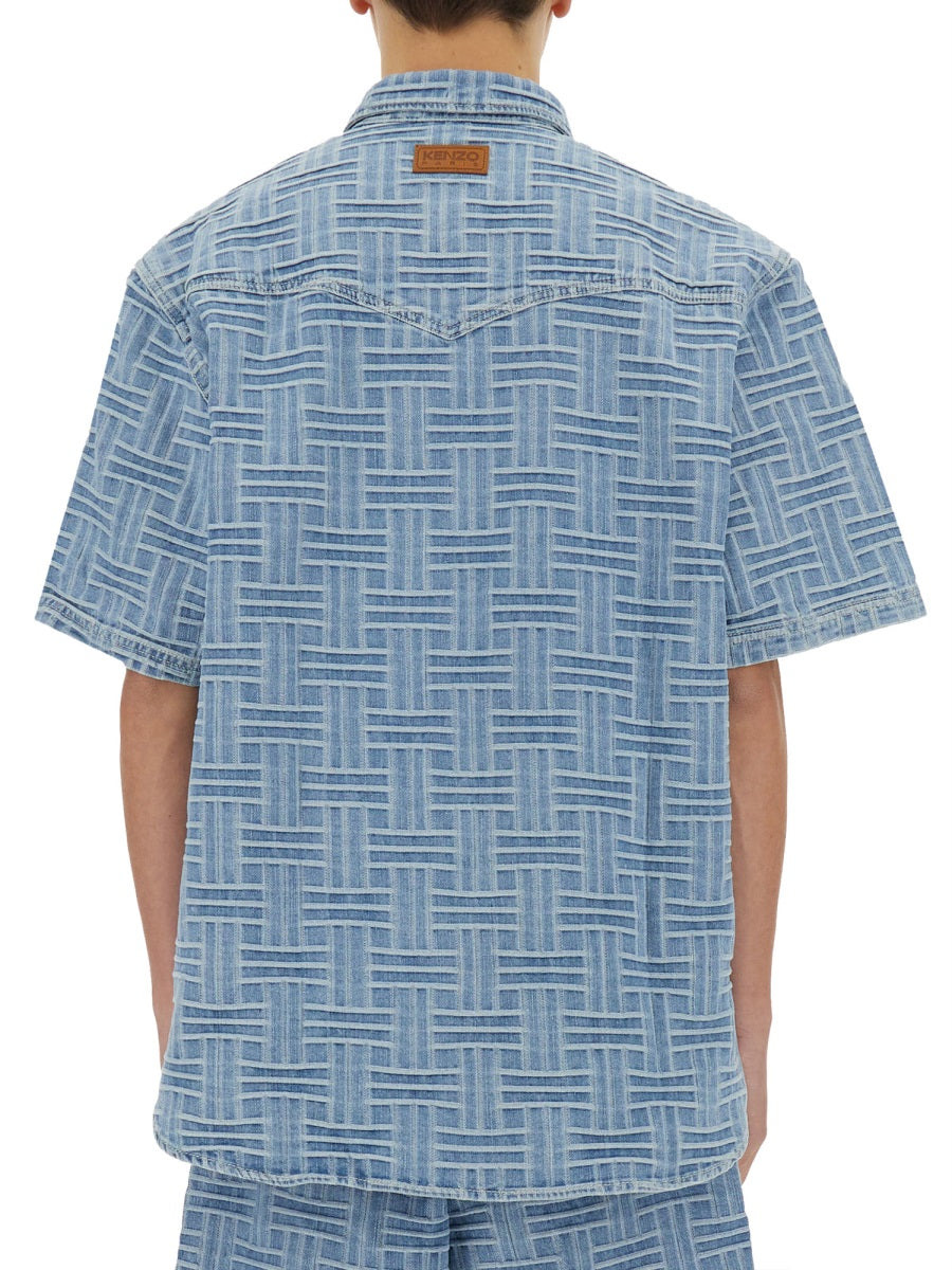 Kenzo Men Denim Shirt - 3