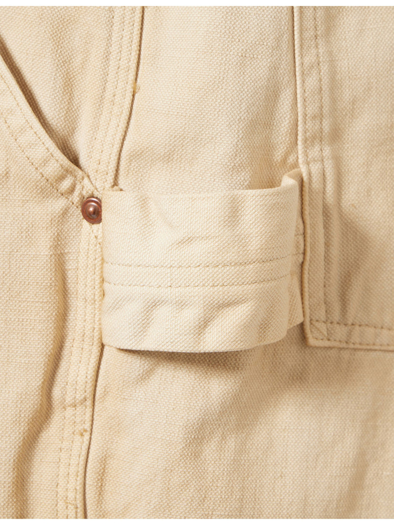 Vintage Silk Hemp Cotton-Blend Painter Trousers 6