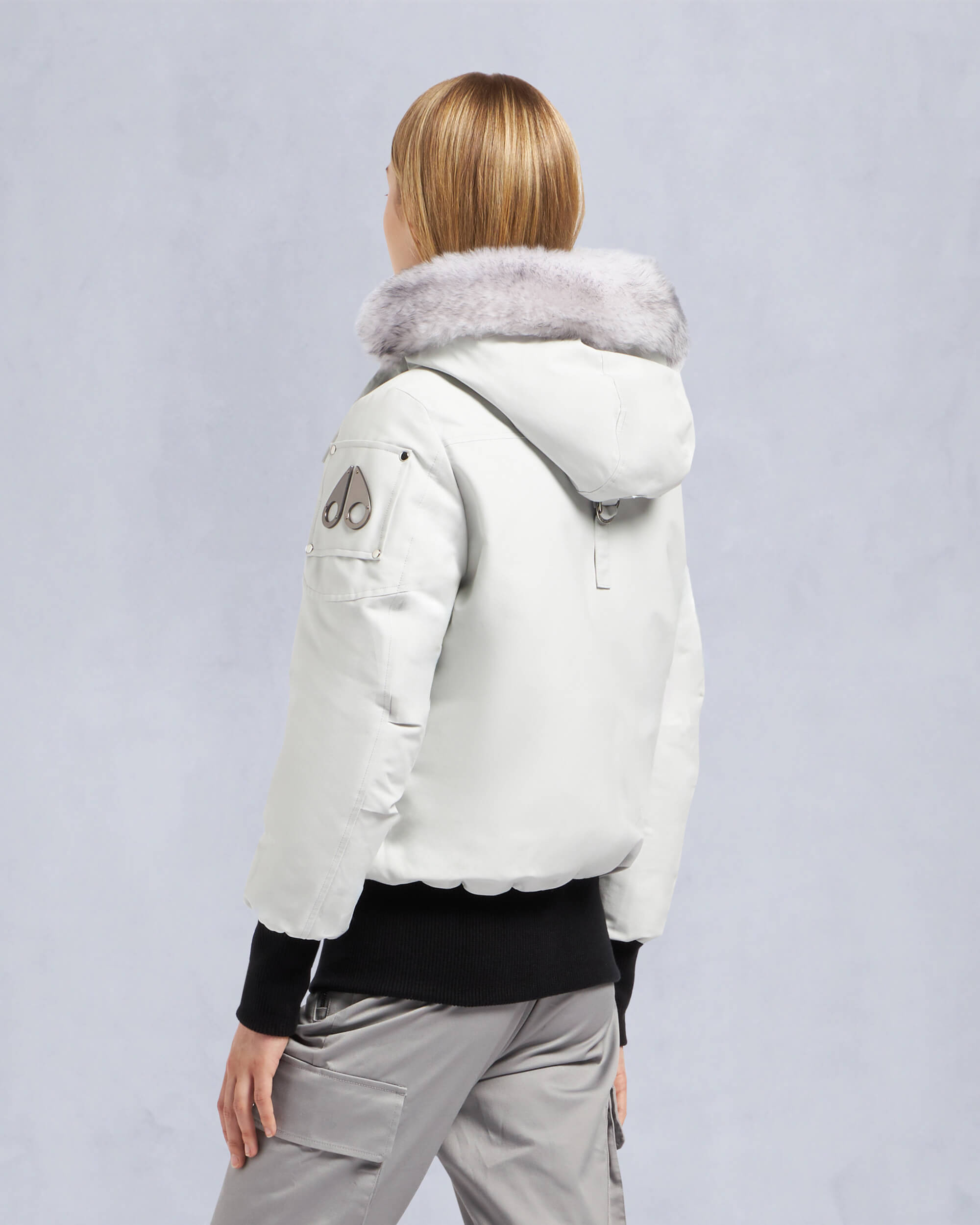 ORIGINAL DEBBIE SHEARLING BOMBER JACKET - 4