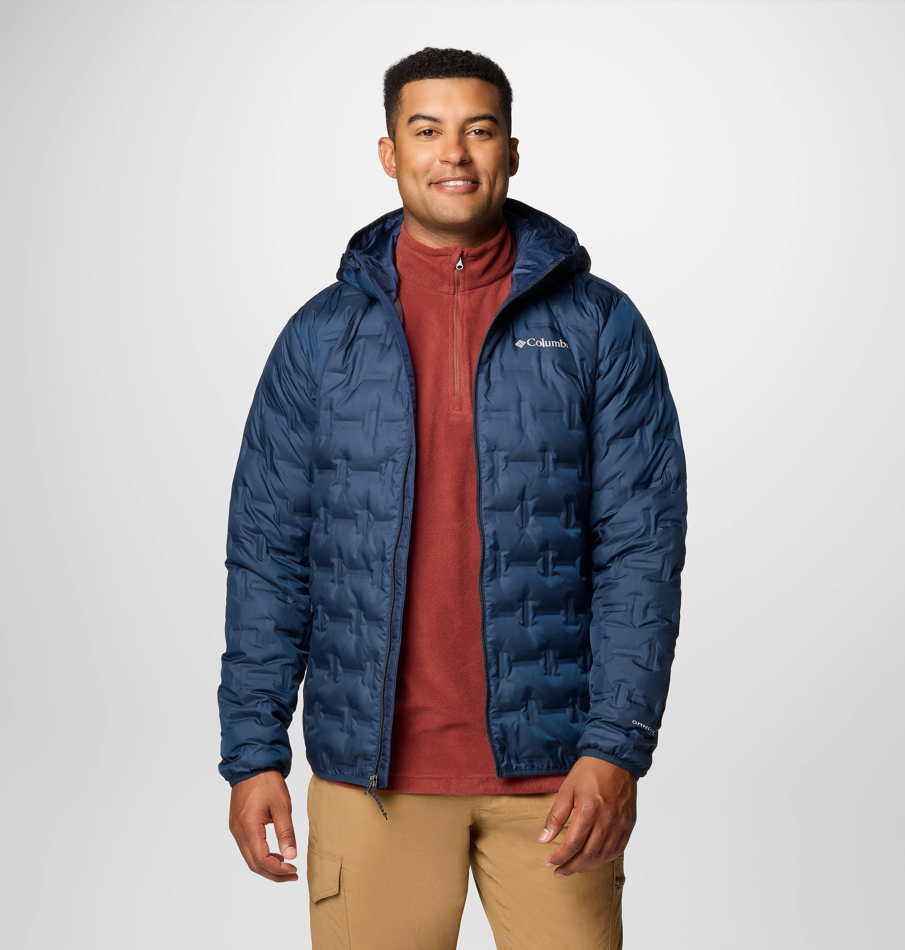 Men's Delta Ridge II Down Hooded Jacket - 1