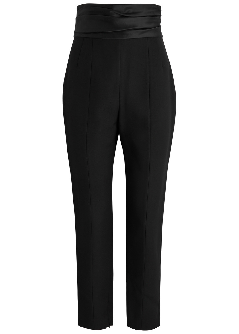 Khaite Lenro Slim-leg Woven Trousers - 1