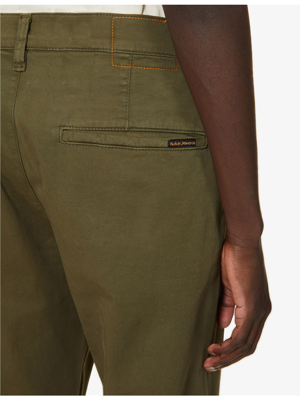 Easy Alvin regular-fit organic stretch-cotton trousers - 6