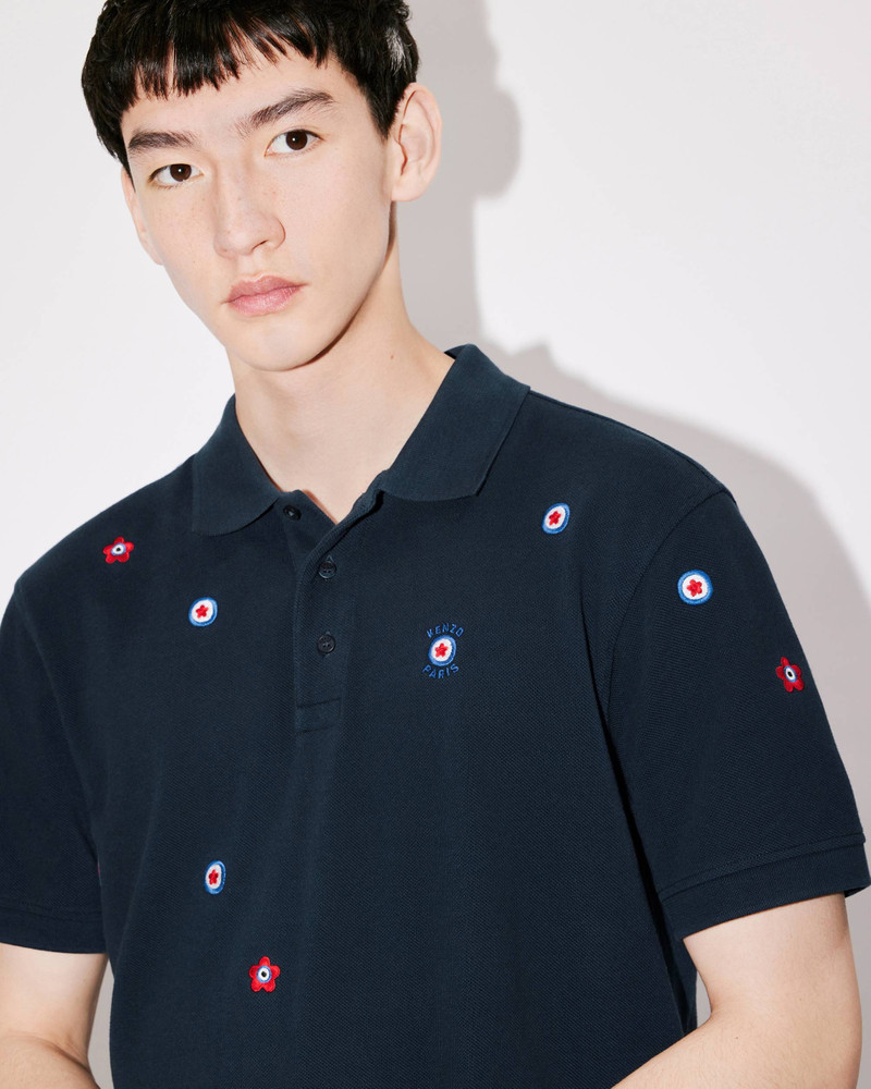 KENZO Target embroidered polo shirt 6