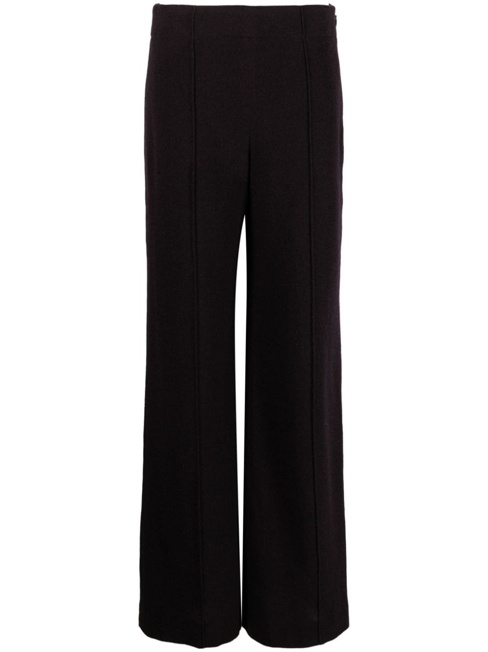 wide-leg tailored trousers - 1