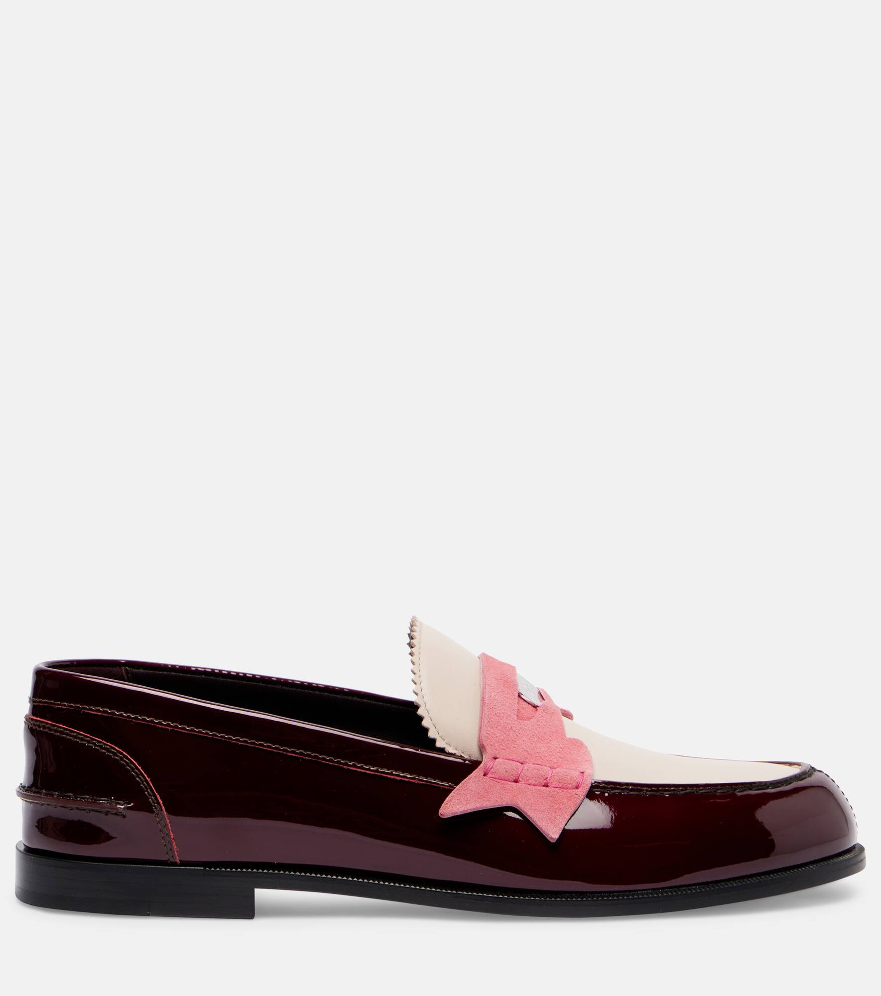 Penny leather penny loafers - 4