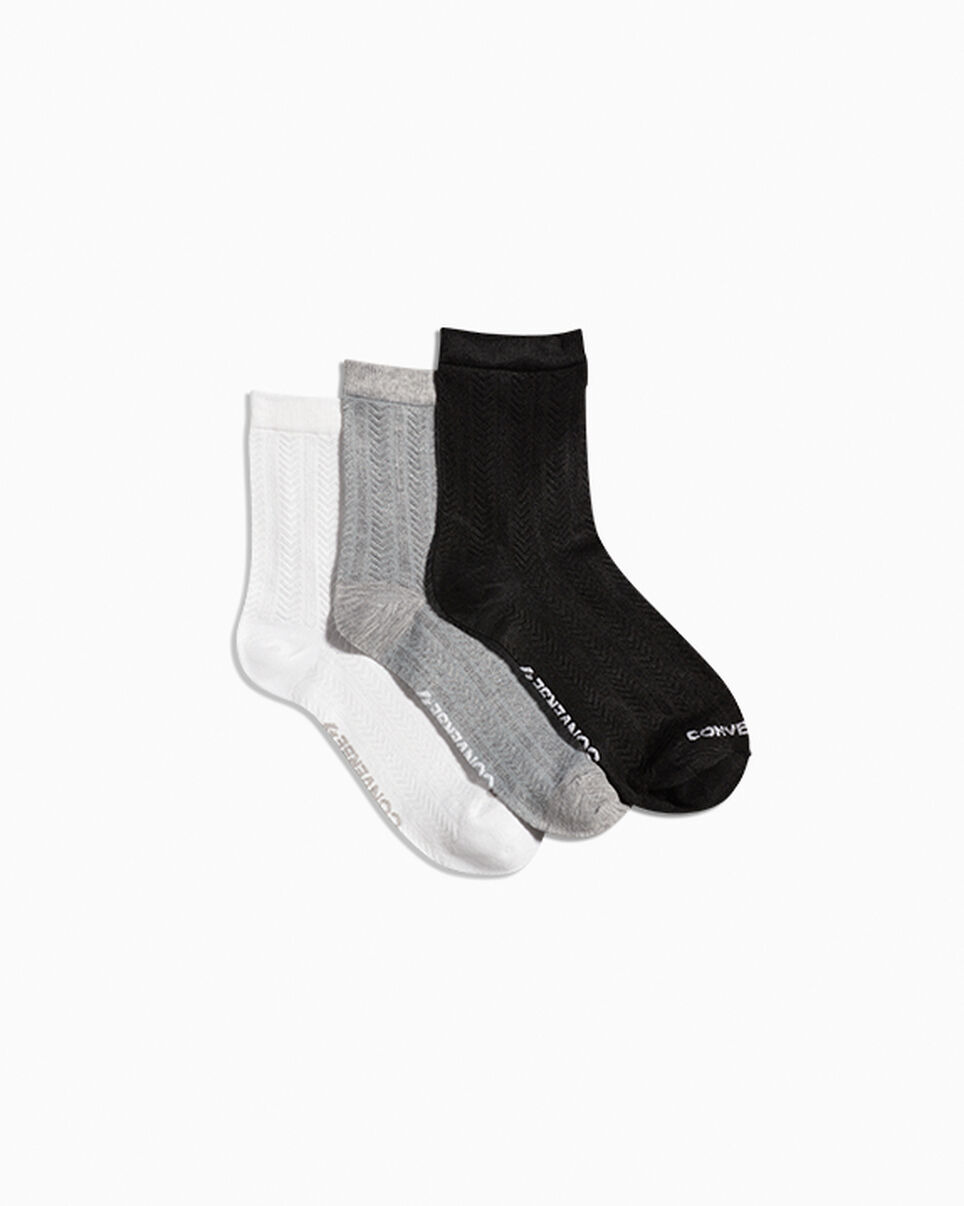 3-Pack Pointelle Ankle Socks - 1