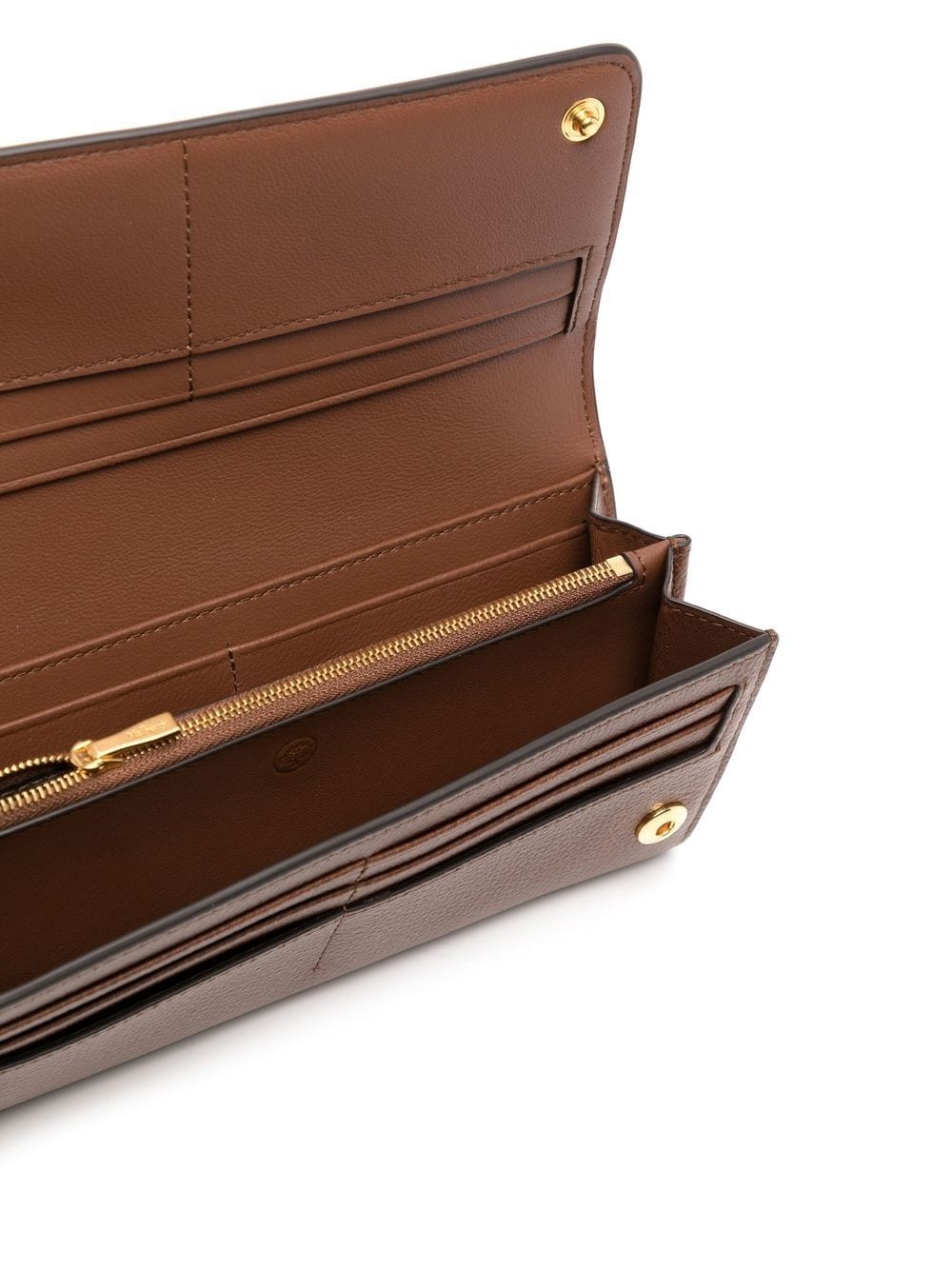 Continental grained-leather wallet - 3