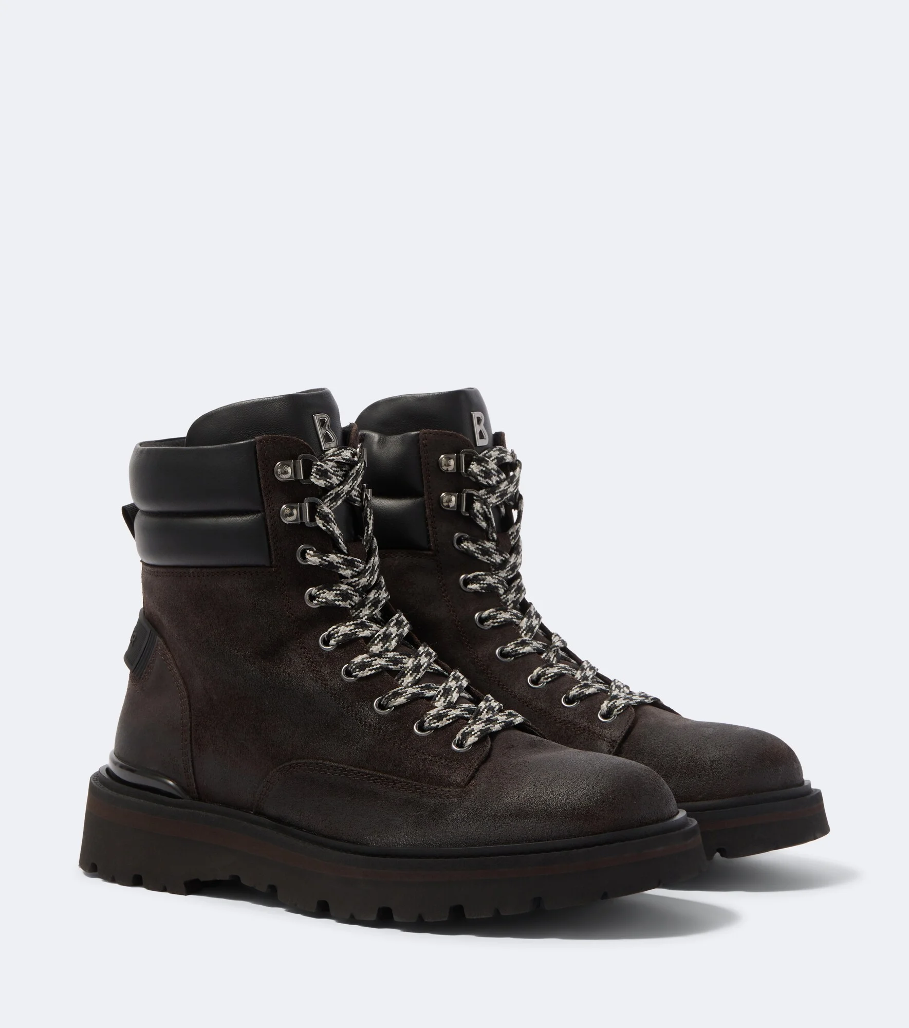 Seoul suede lace-up boots - 1
