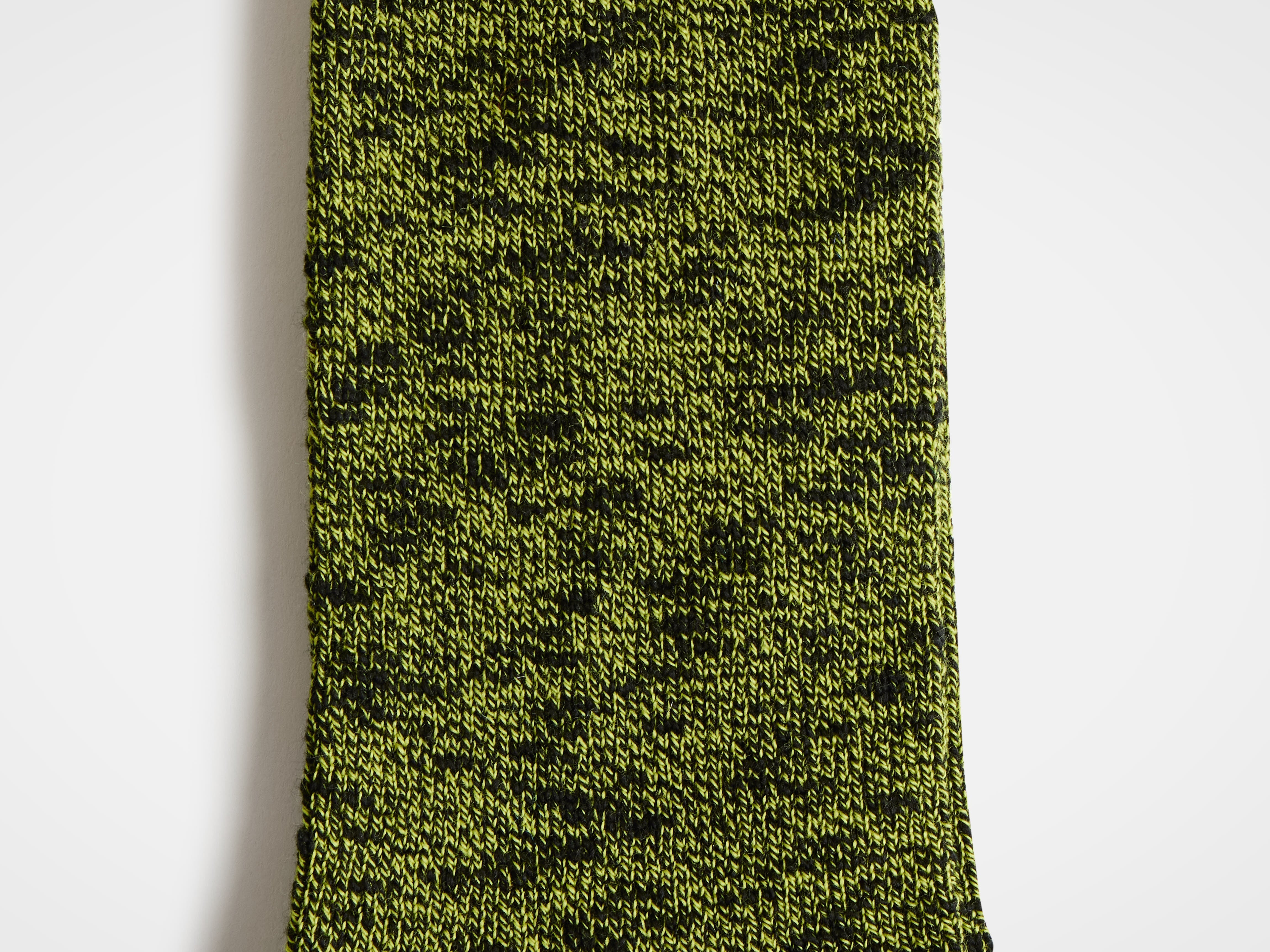 COTTON SLUB SOCK IN BLACK - 3