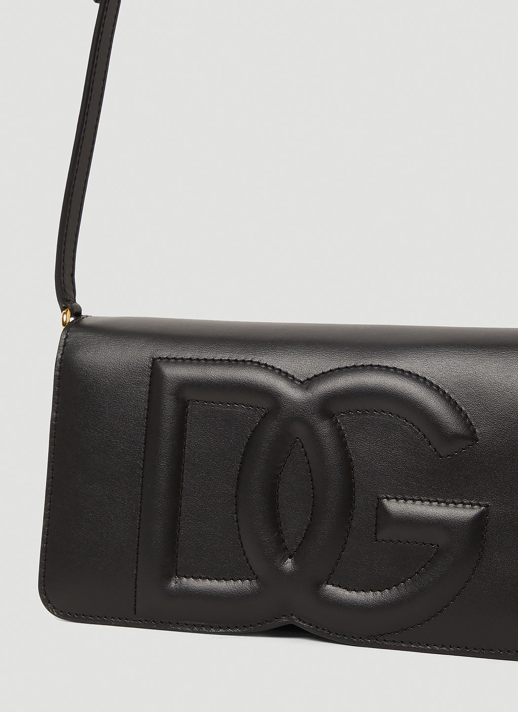 Dolce & Gabbana Women Logo Leather Phone Bag - 4