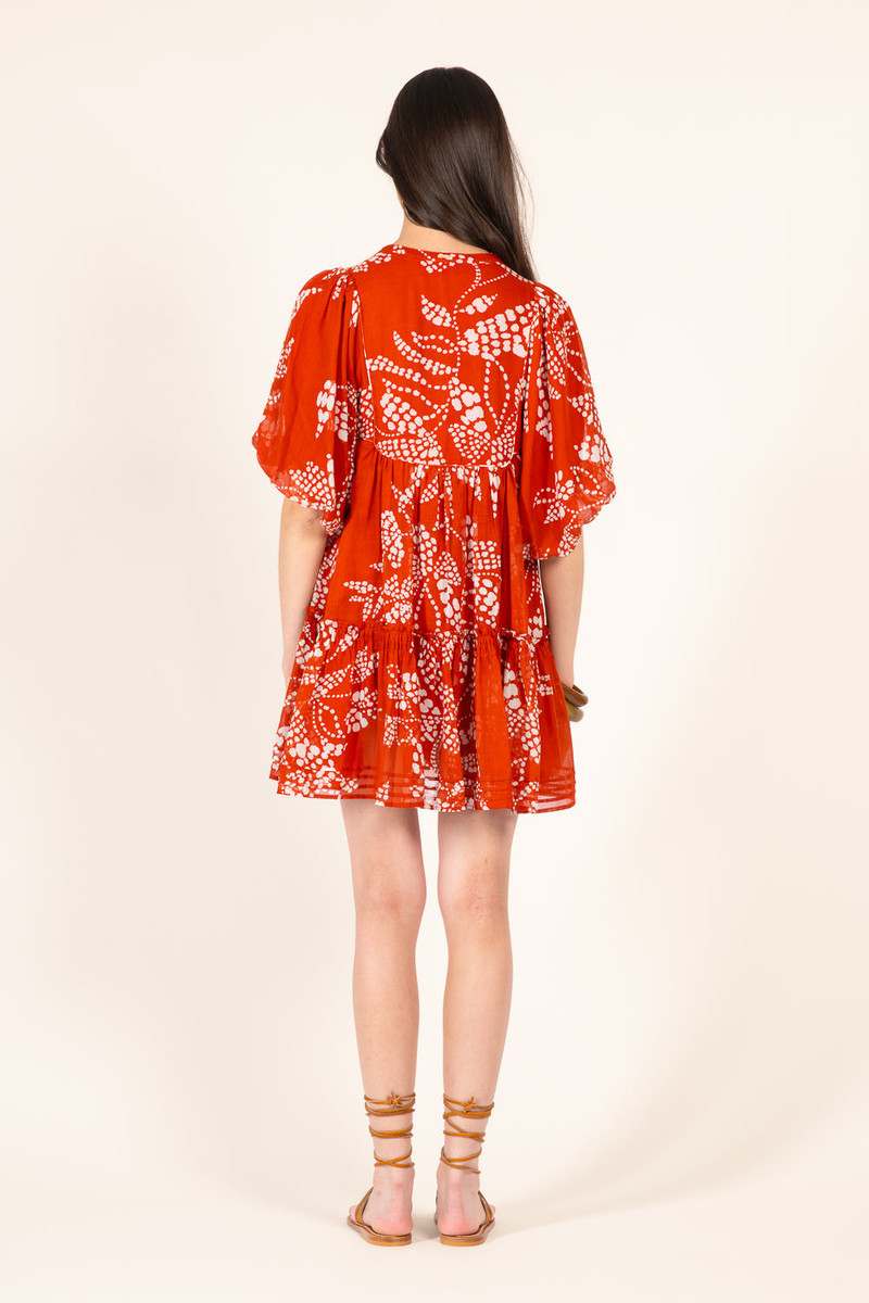 Mini Dress Cruz - Paprika Austral 7