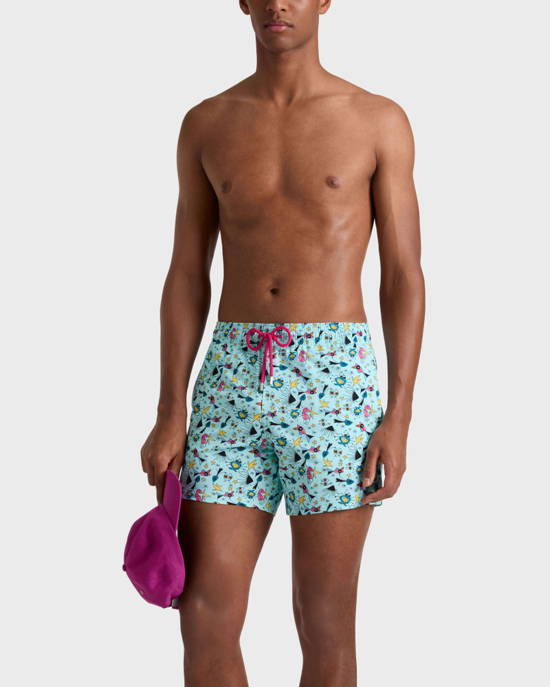 Vilebrequin MEN STRETCH SHORT SWIM TRUNKS AQUATIC CARNIVAL outlook
