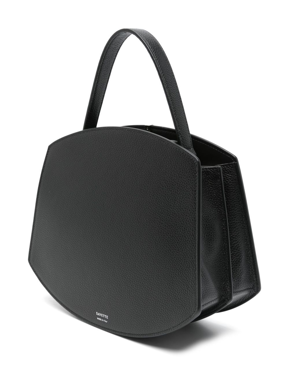 leather tote bag - 3