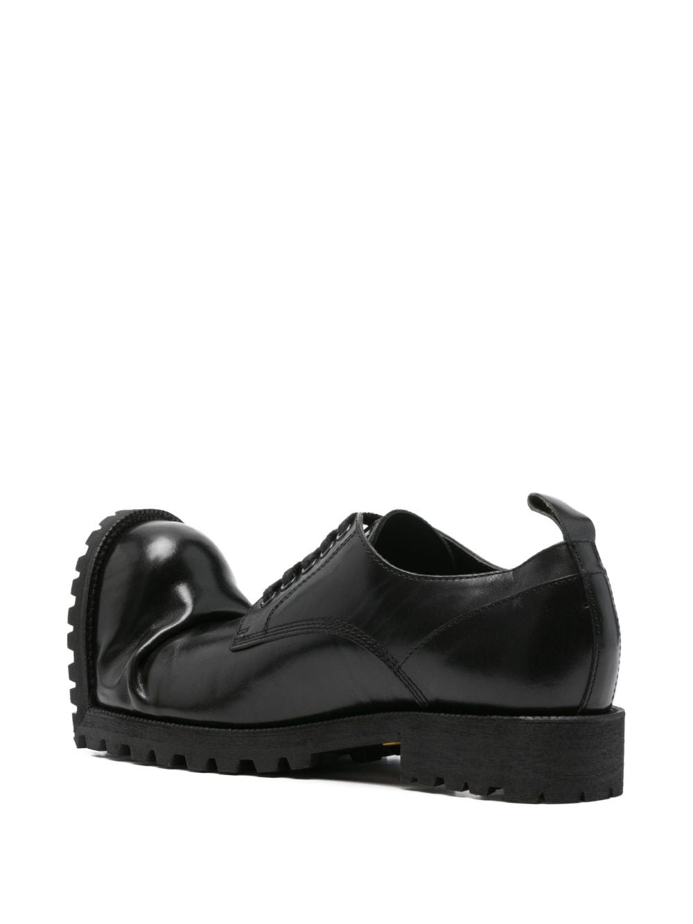 ASYMMETRIC LACE-UP SHOES - 3