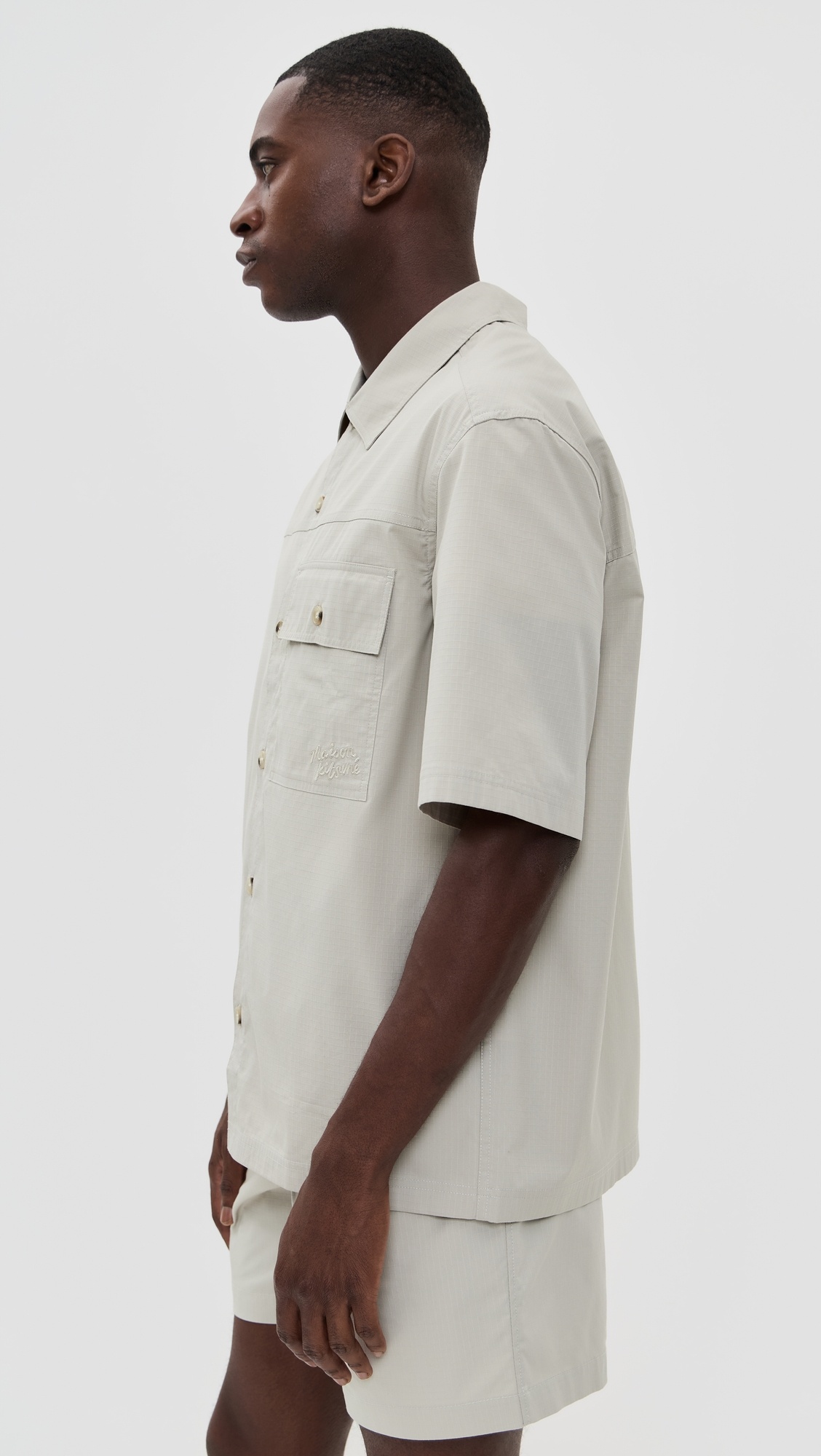 Short Sleeve Overshirt - 3
