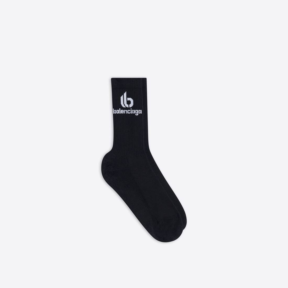 Men's Double B Socks in Black - 1