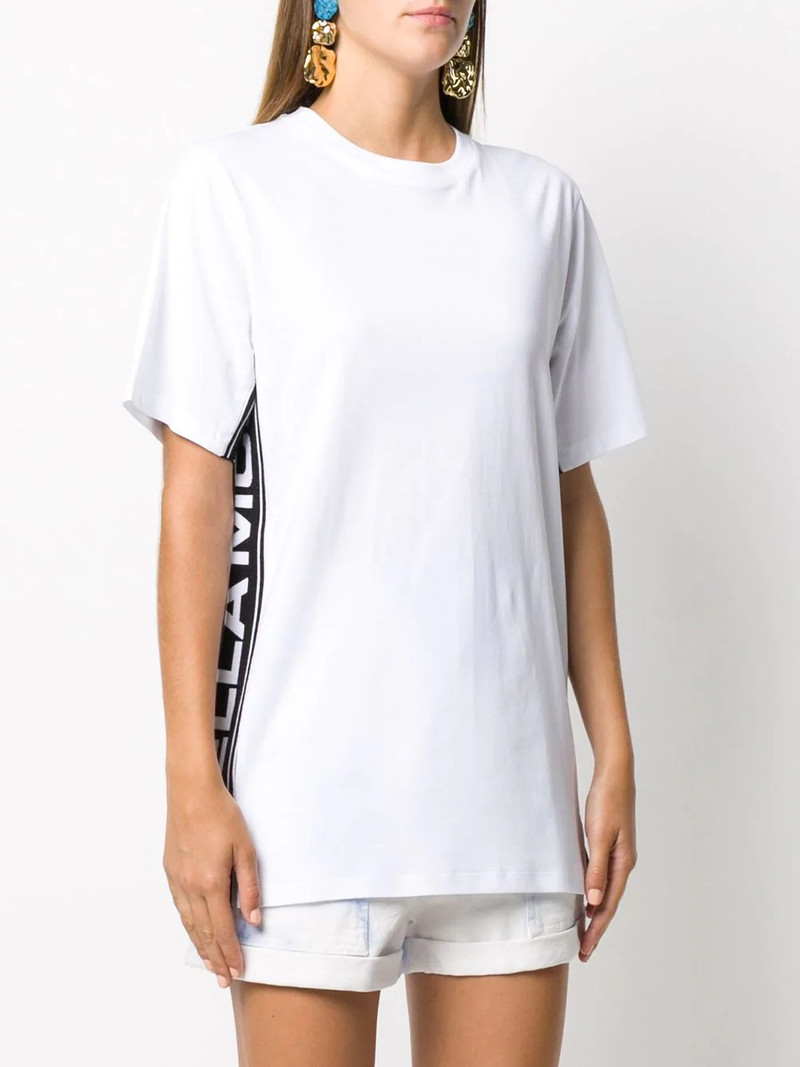 Stella McCartney TEEN logo tape T-shirt outlook