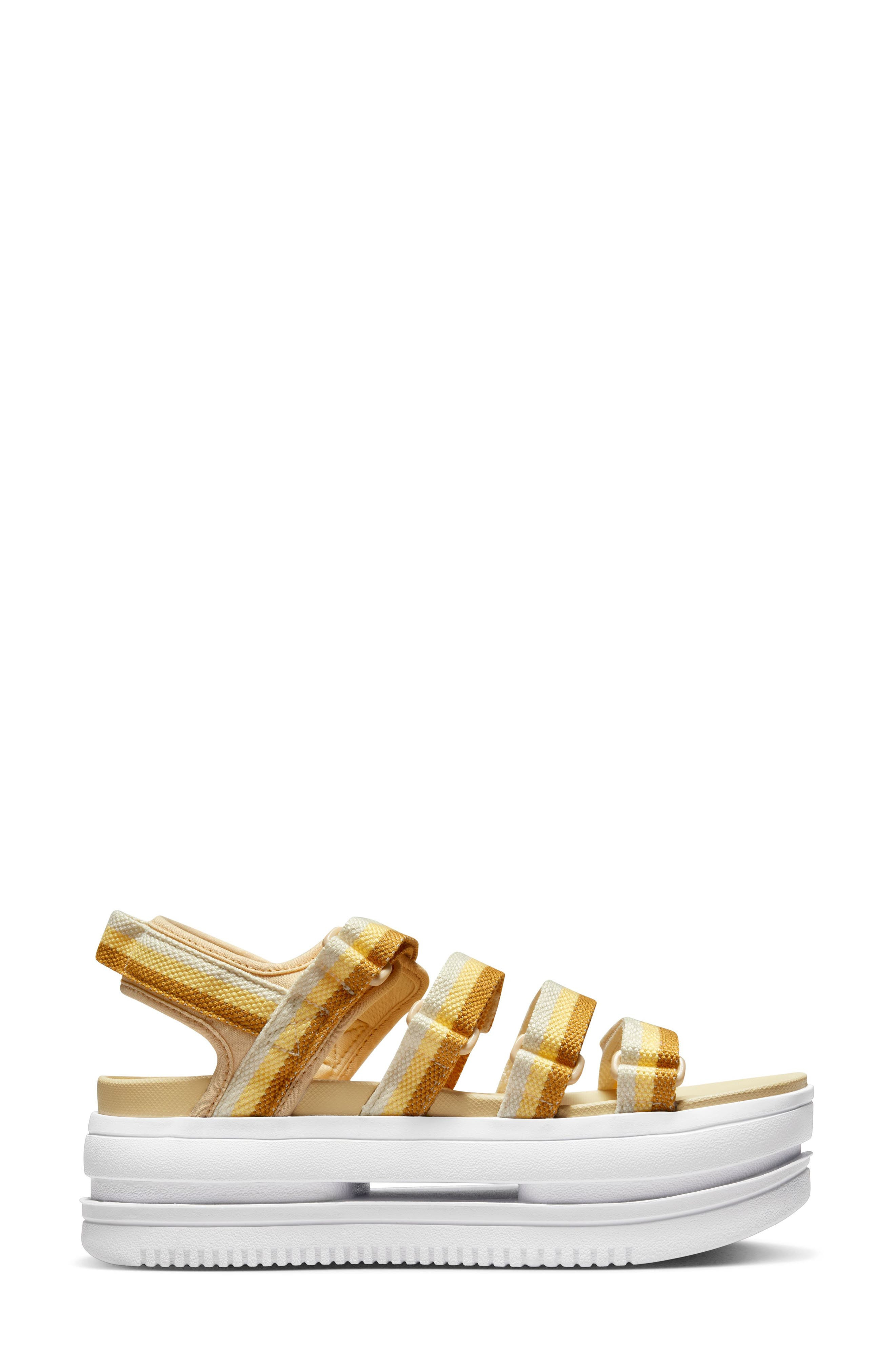Nike Icon Classic Platform Sandal in Sesame/White/Chutney/Topaz at Nordstrom - 2