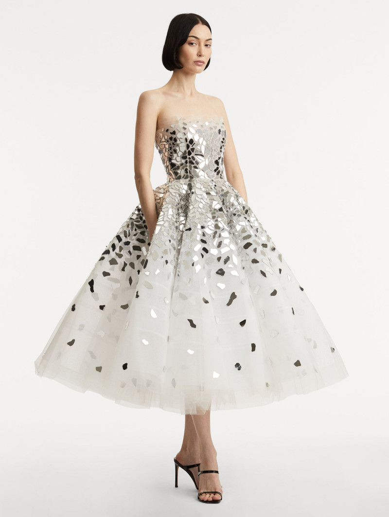 MIRRORED MOSAIC COCKTAIL DRESS 4