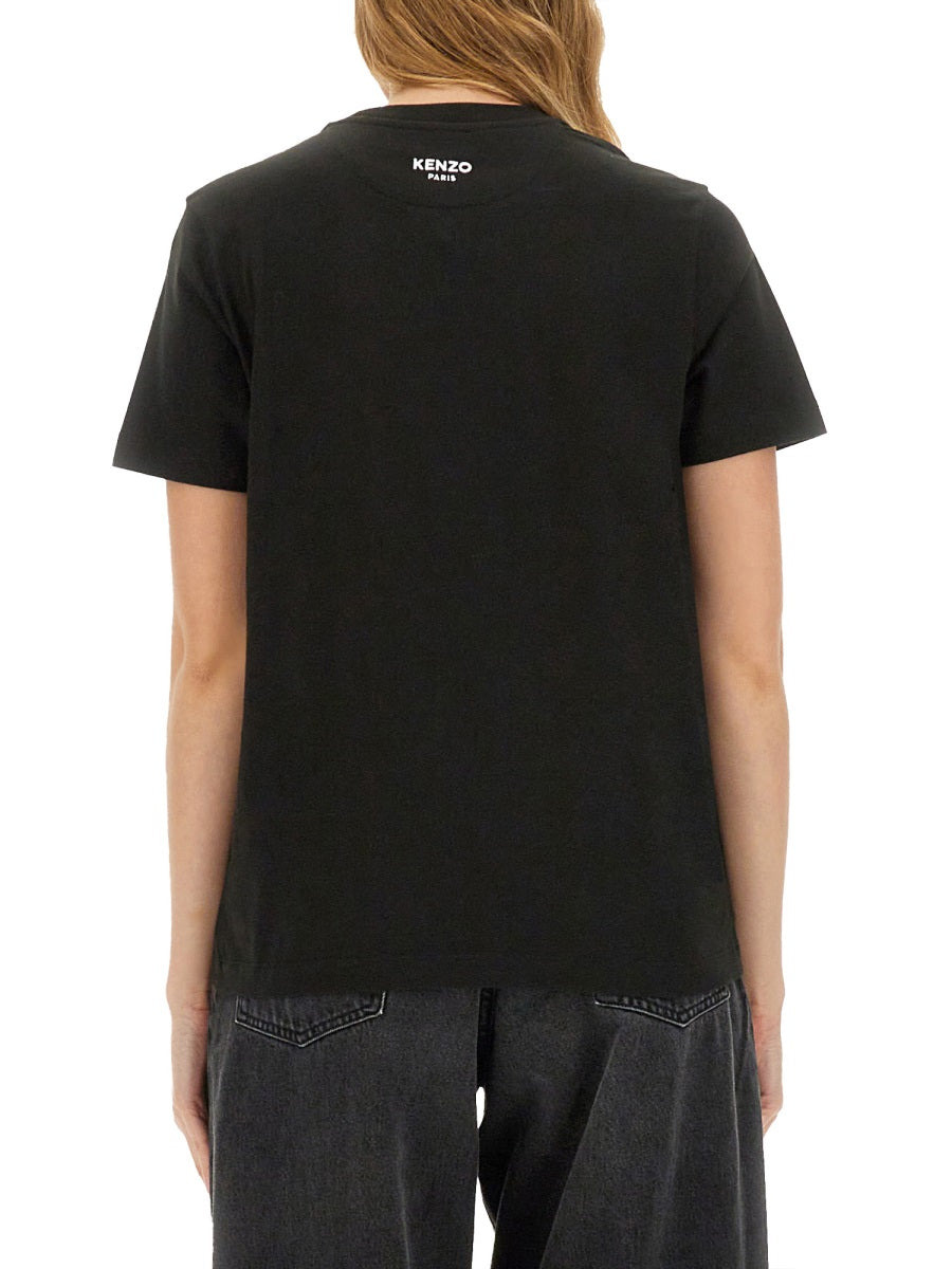 Kenzo Women "Boke Flower Pin" T-Shirt - 3