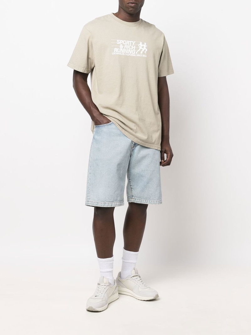 Sporty & Rich logo-print cotton T-shirt outlook