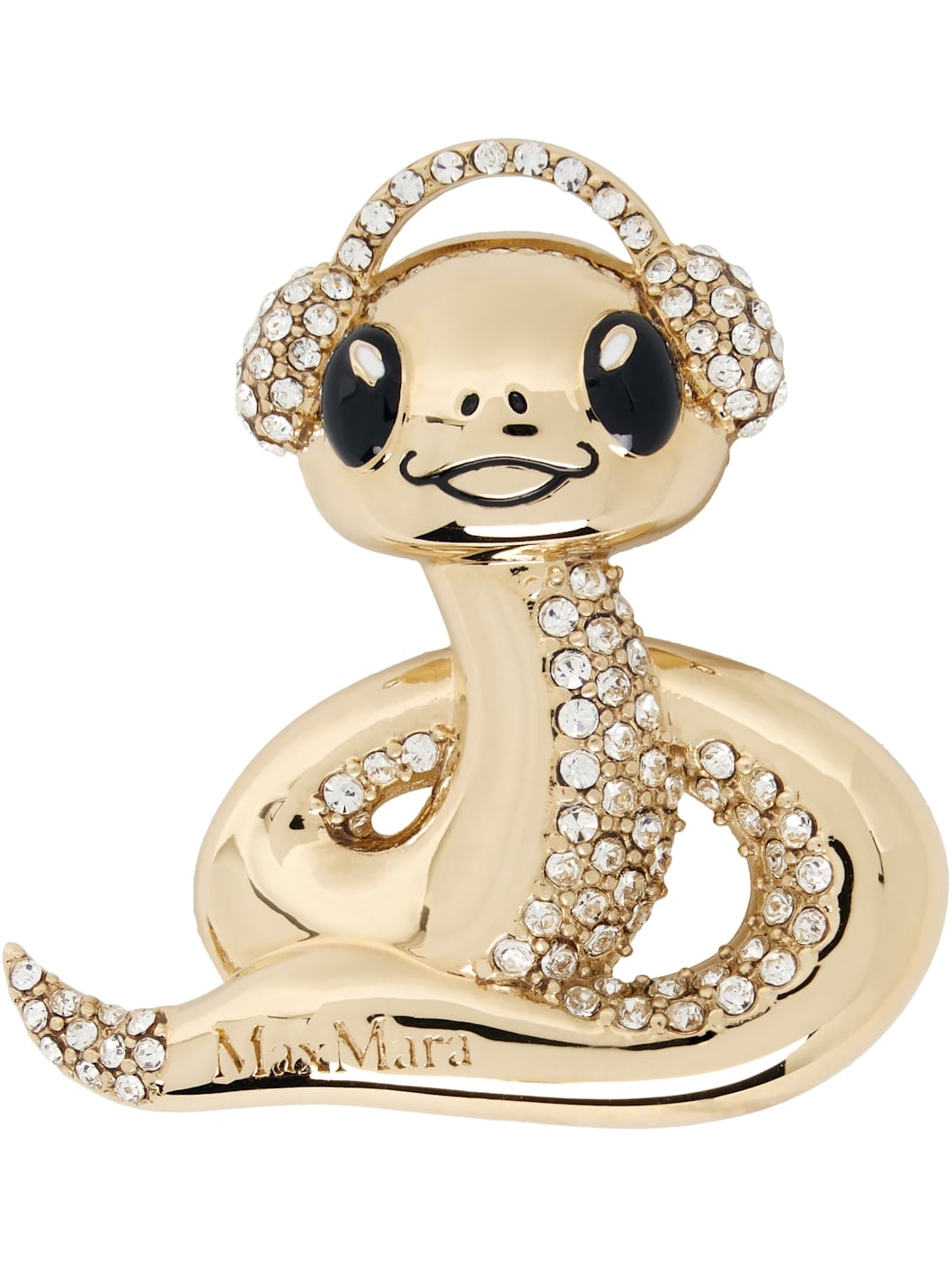 Gold CNY Brooch - 1