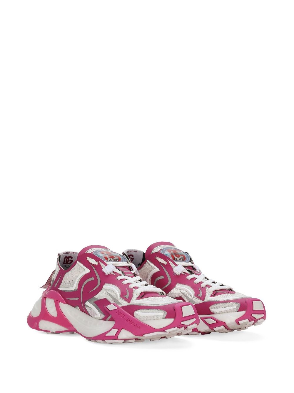 Fast panelled low-top sneakers - 2