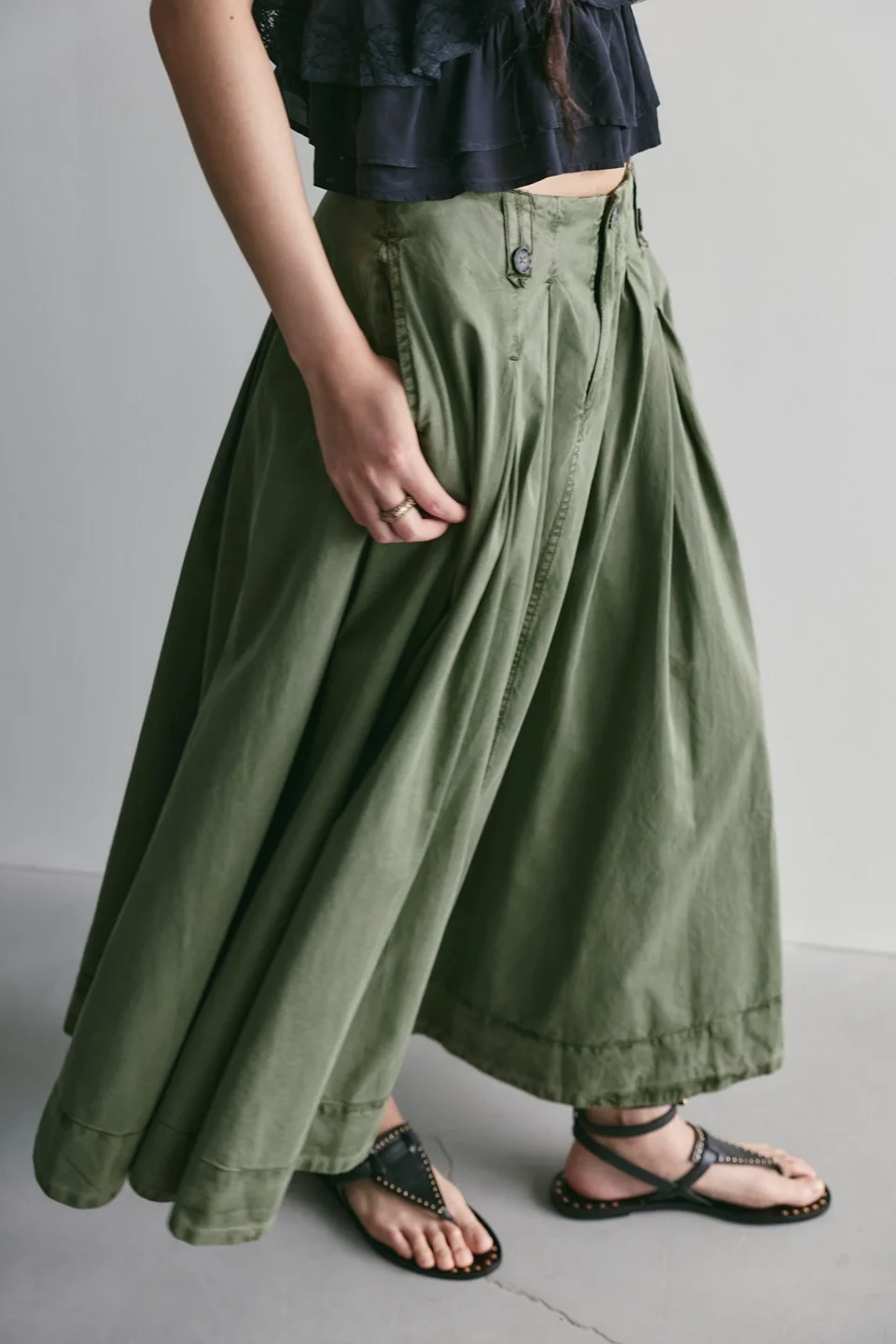 Sloane Circle Maxi Skirt - 1