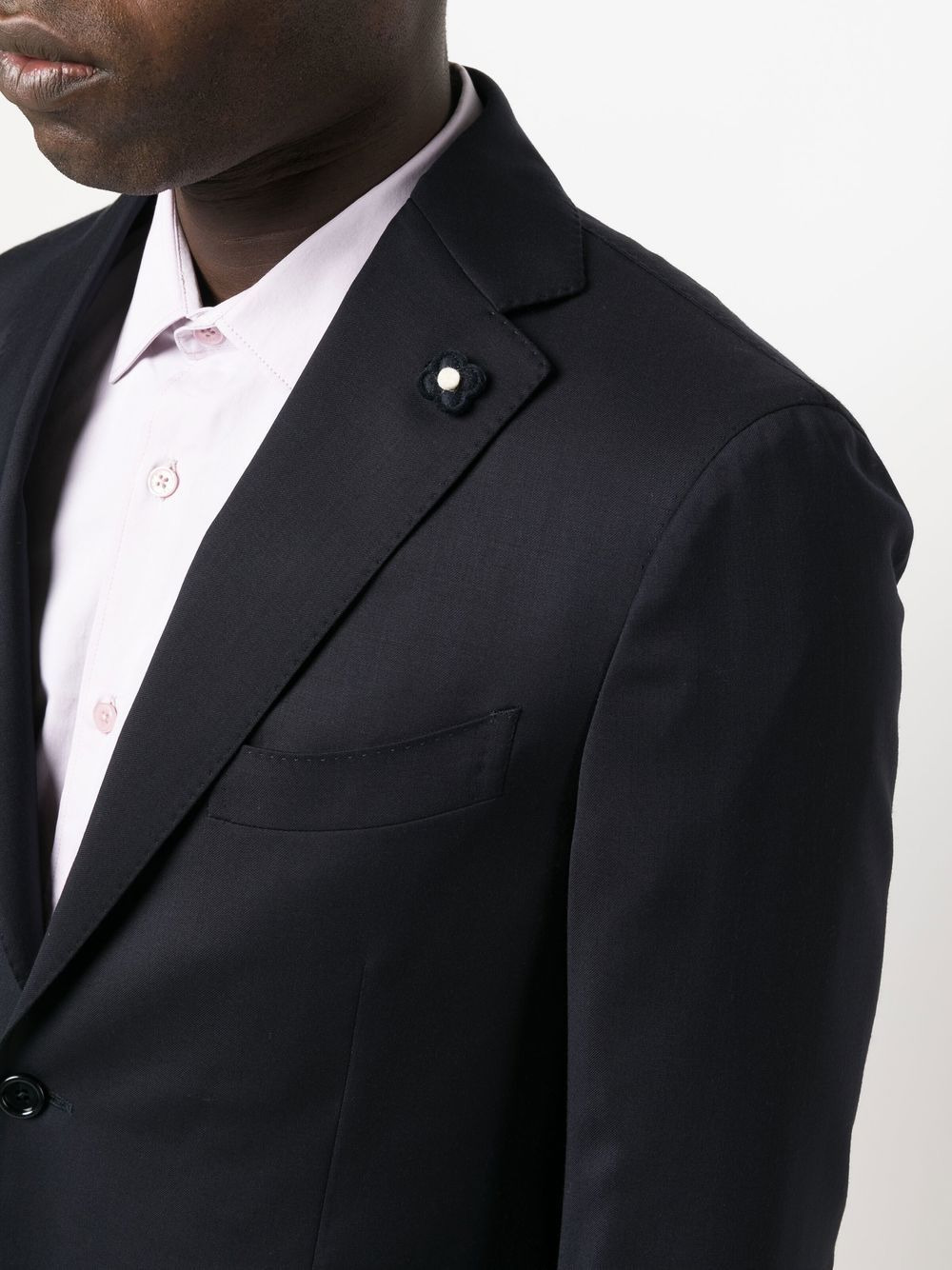 single-breasted two-piece suit - 5