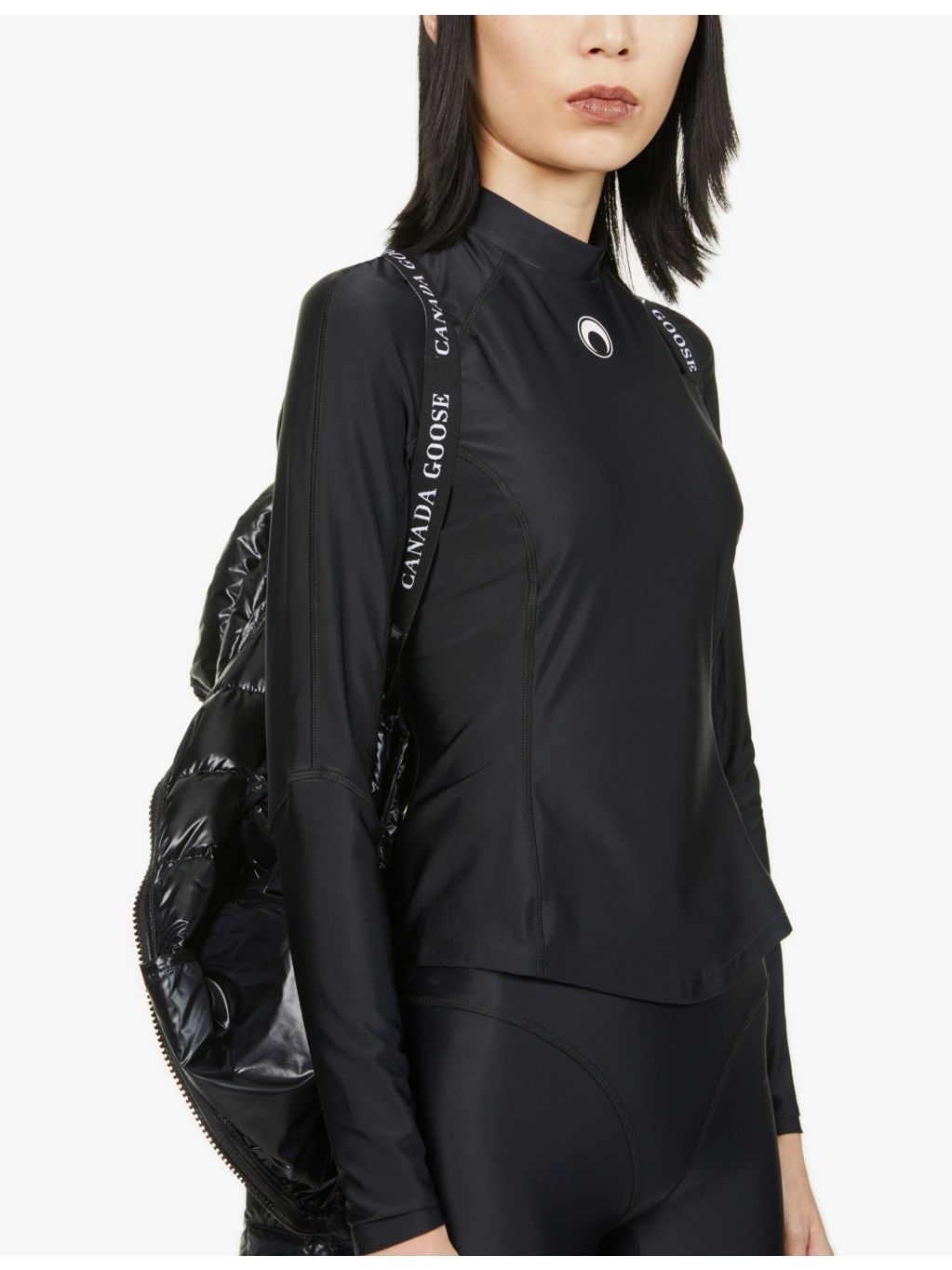 Cypress high-neck recycled-polyamide jacket - 6
