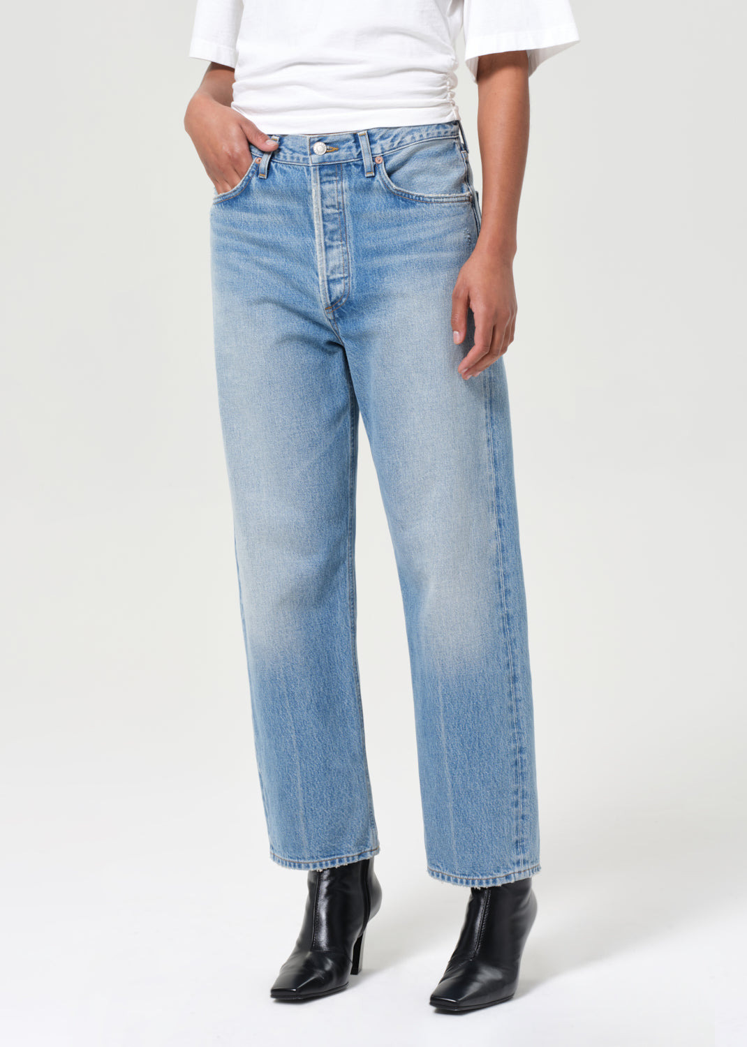 90'S CROP MID RISE STRAIGHT IN VAULT - 4