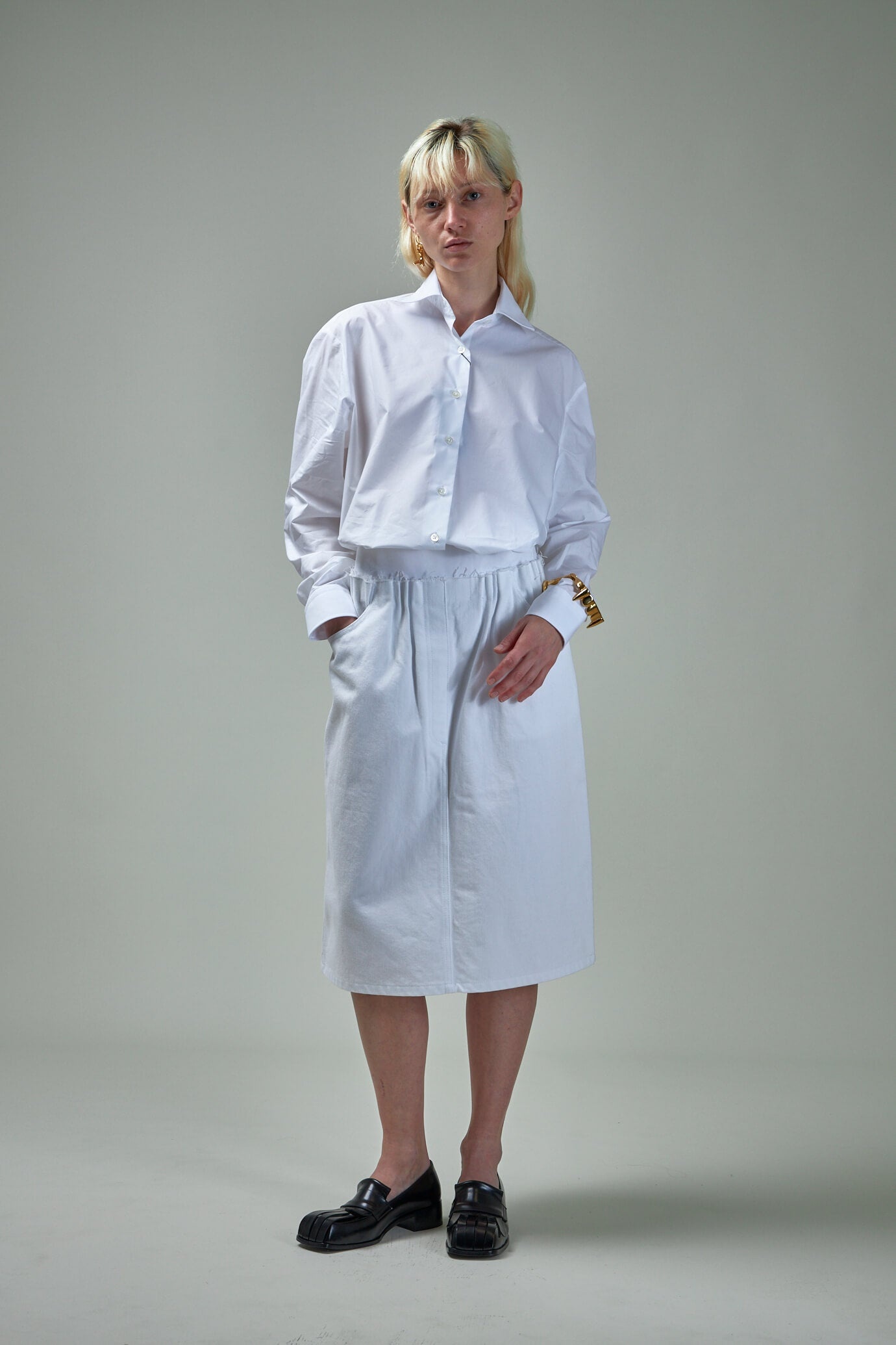 Big fit classic shirt K.A.M Patch on Back - 2