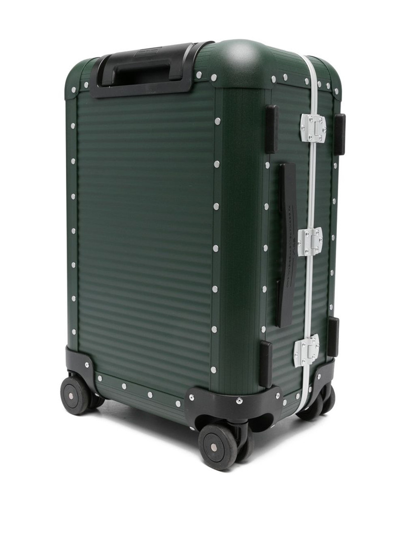FPM Milano ribbed-aluminium holdall outlook