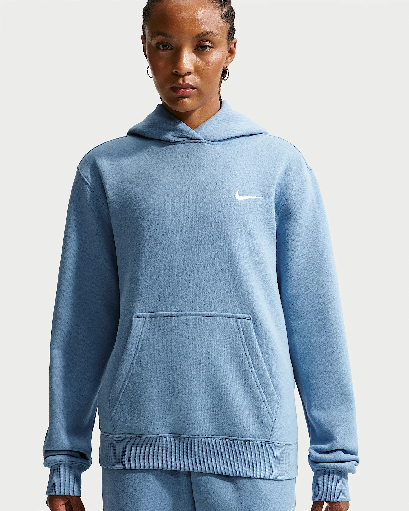Nike Studio Fleece Medium Weight Women's Pullover Hoodie - 1